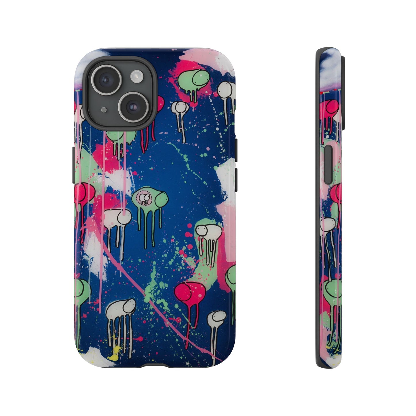RAINING COWS "The Night Rose Thunder" Phone Case