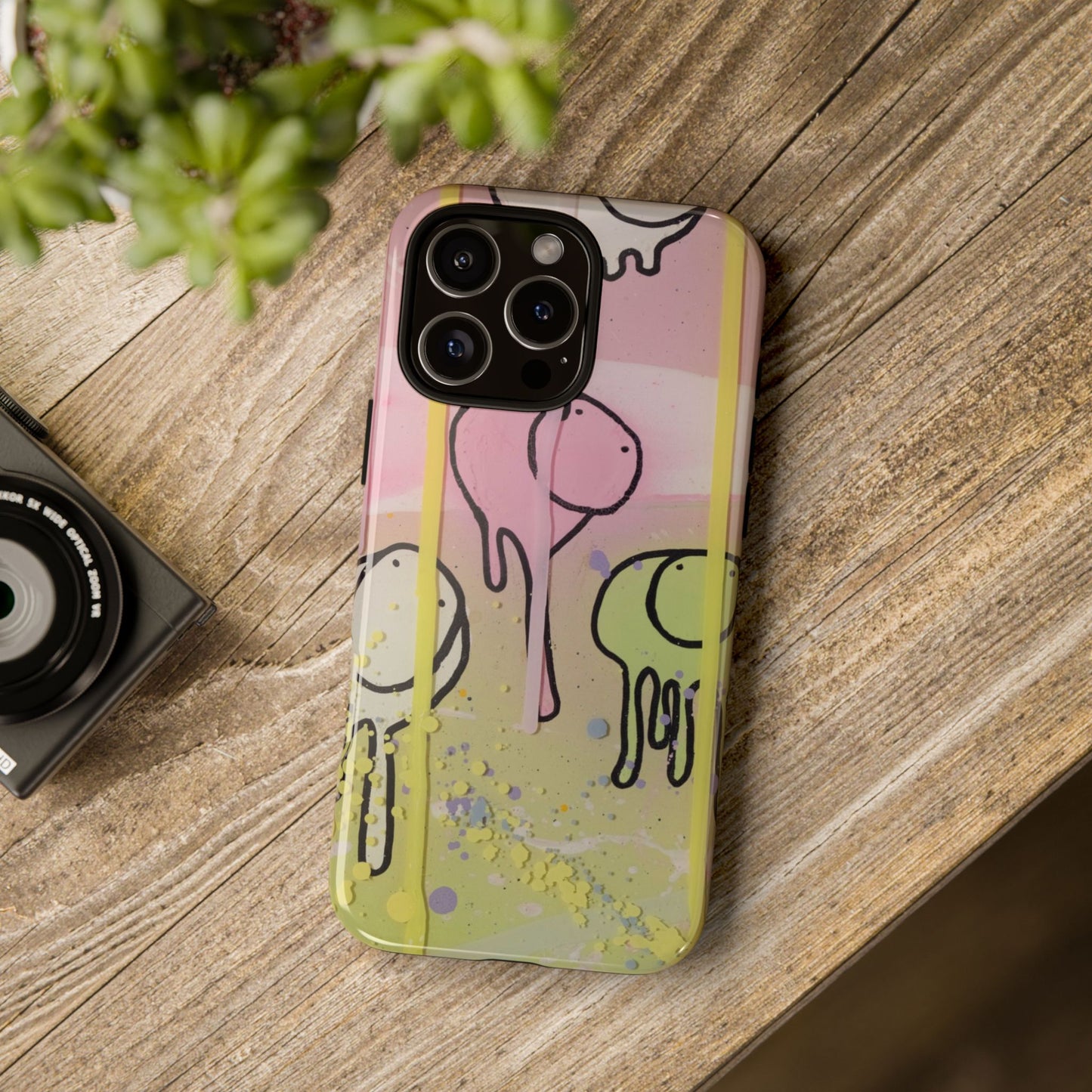RAINING COWS "Camouflage Lightning" Phone Case