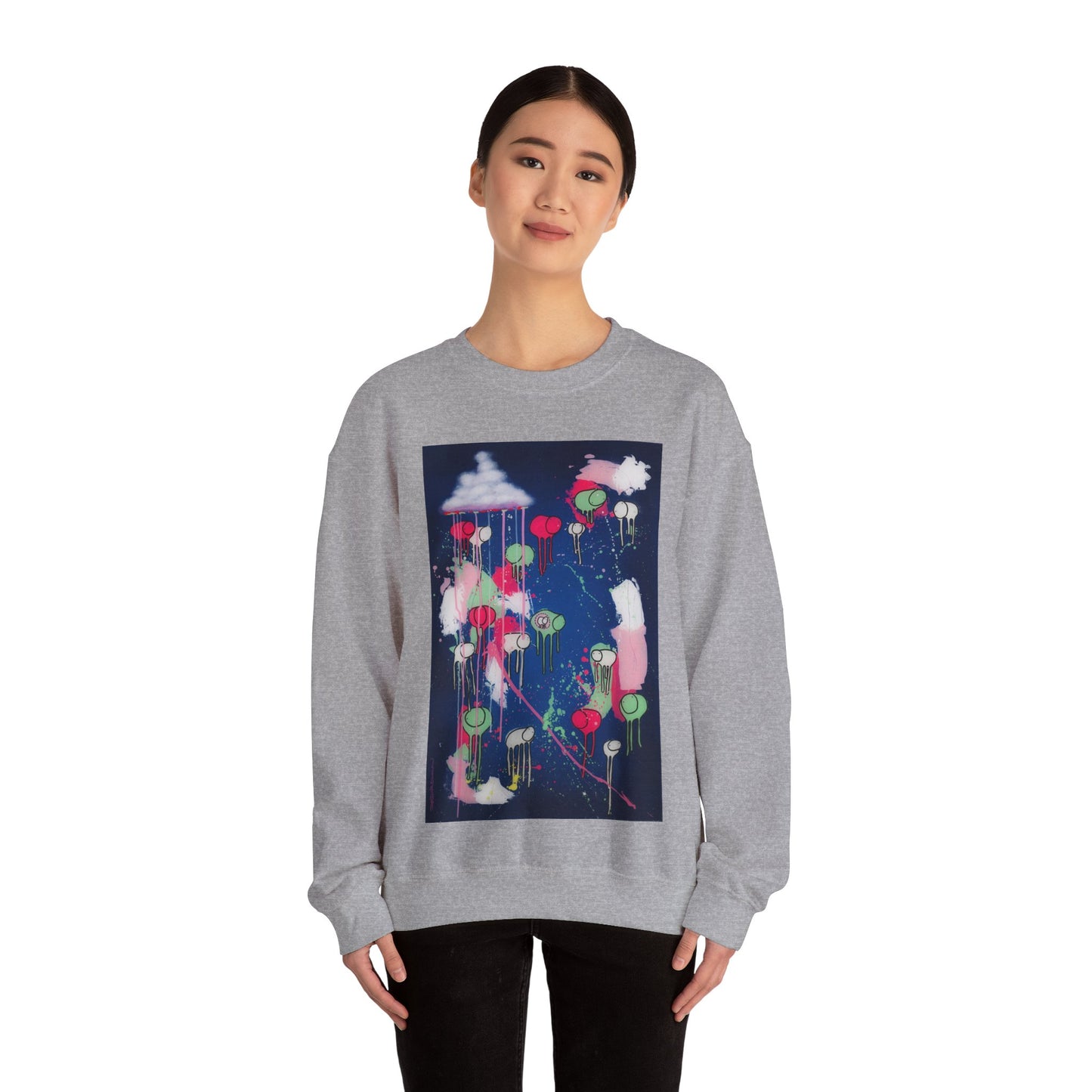 RAINING COWS "The Night Rose Thunder" Sweatshirt