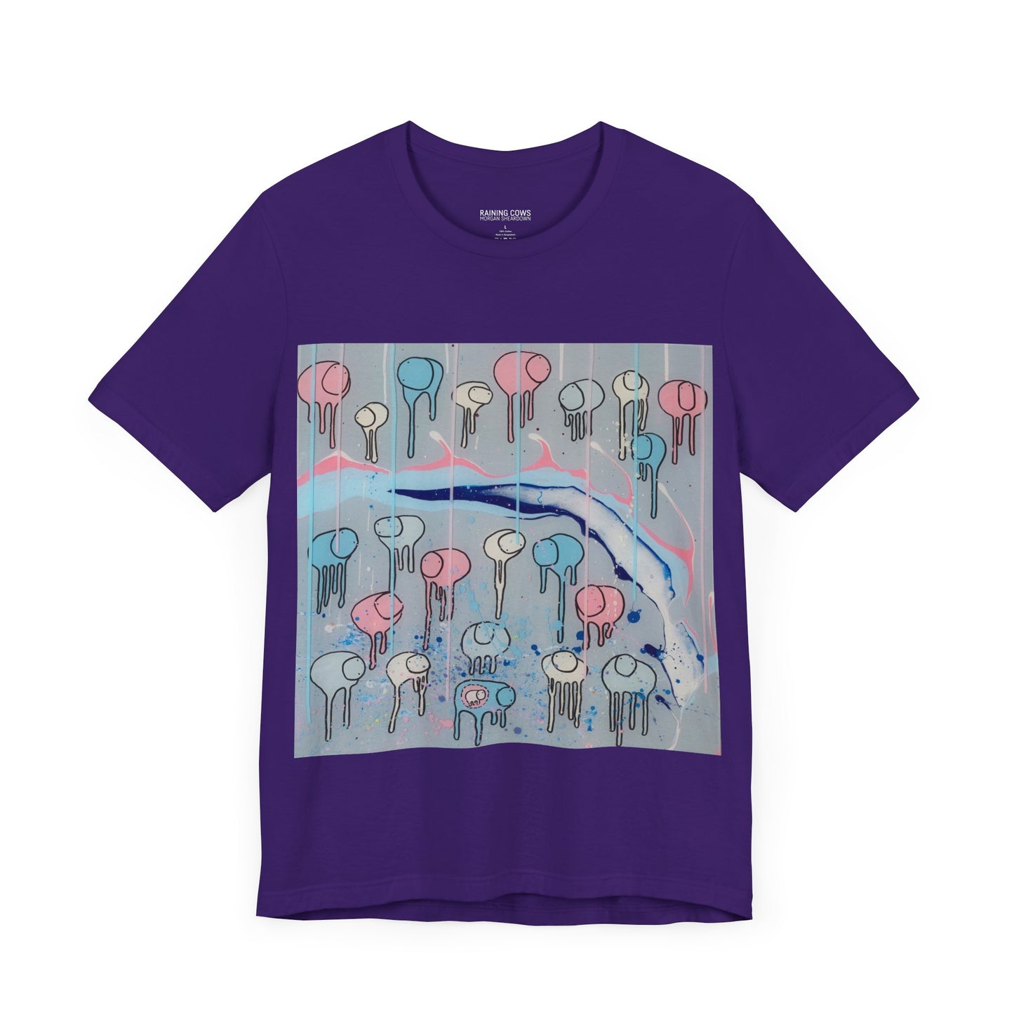 RAINING COWS "Silver Surfer" T-Shirt