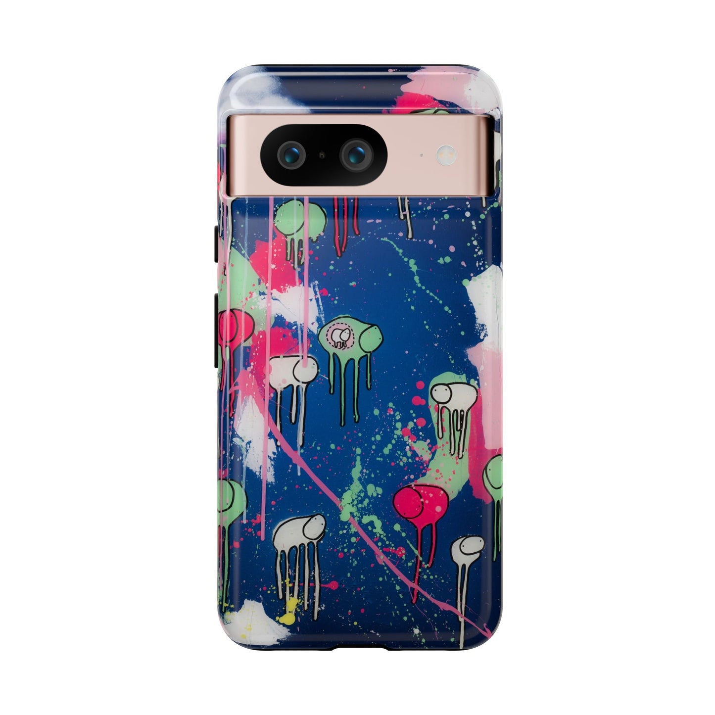 RAINING COWS "The Night Rose Thunder" Phone Case