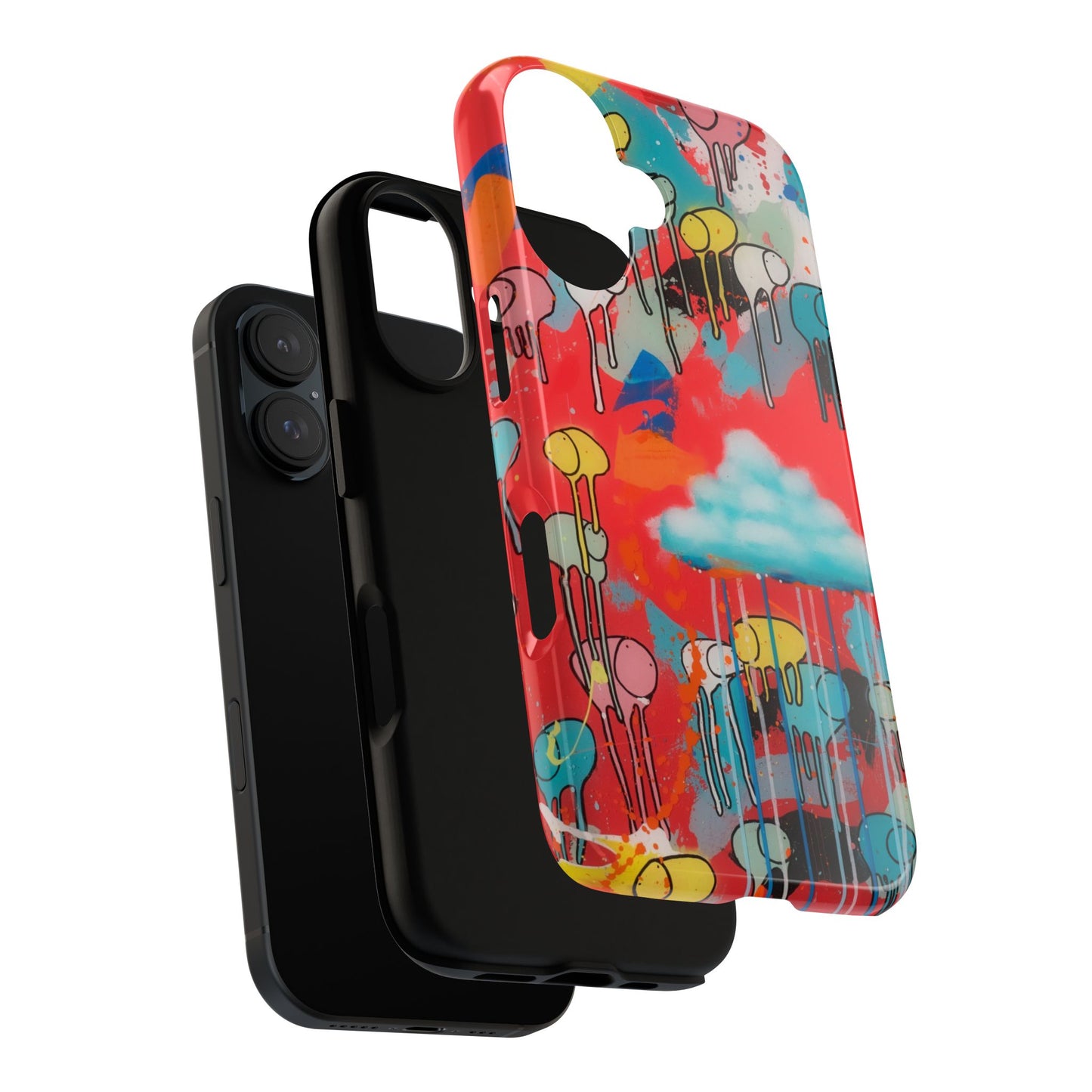 RAINING COWS "Rainbow After the Storm" Phone Case