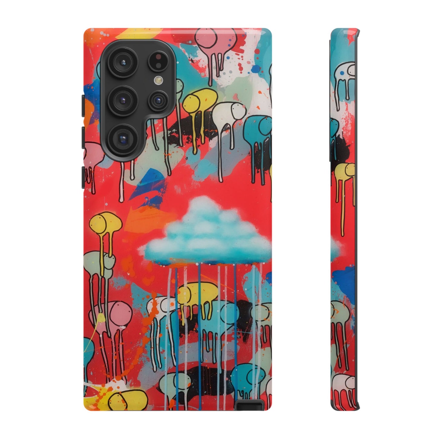 RAINING COWS "Rainbow After the Storm" Phone Case