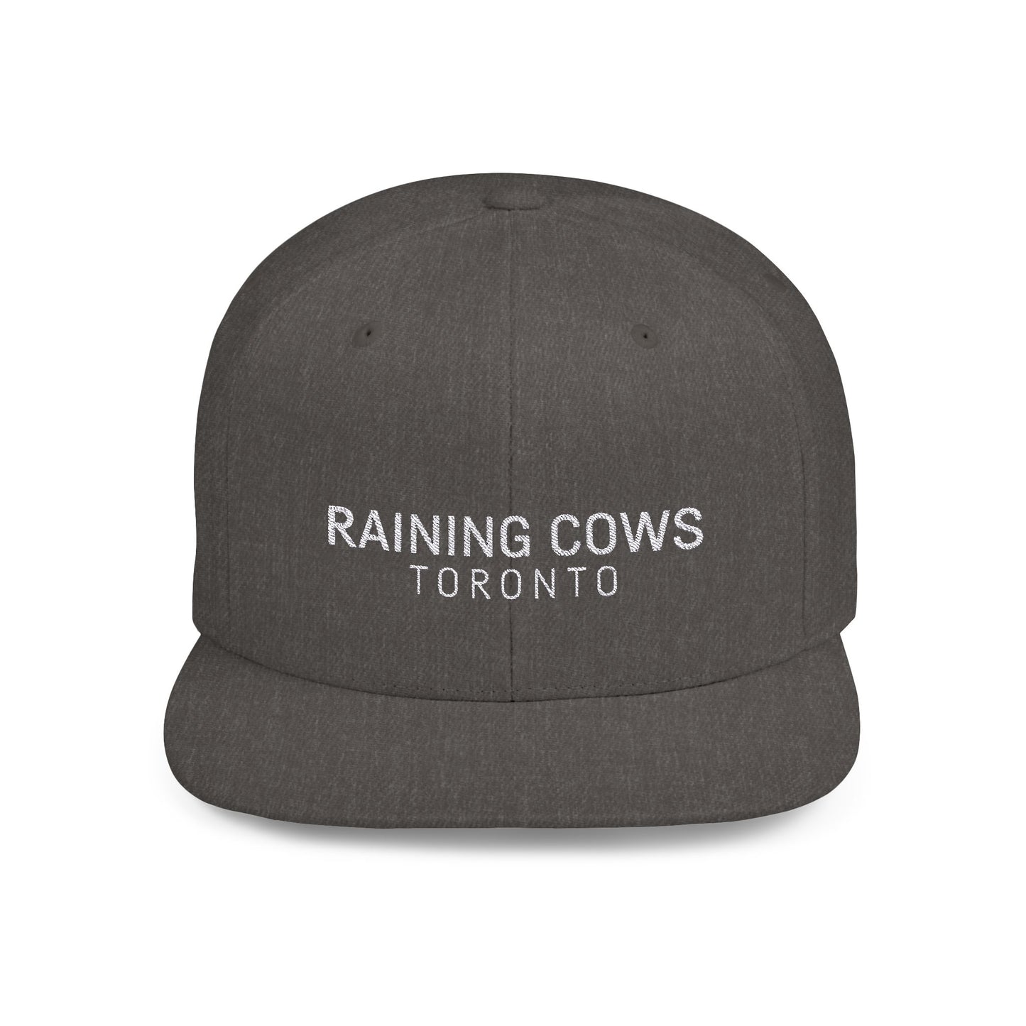RAINING COWS Flat Bill Snapback