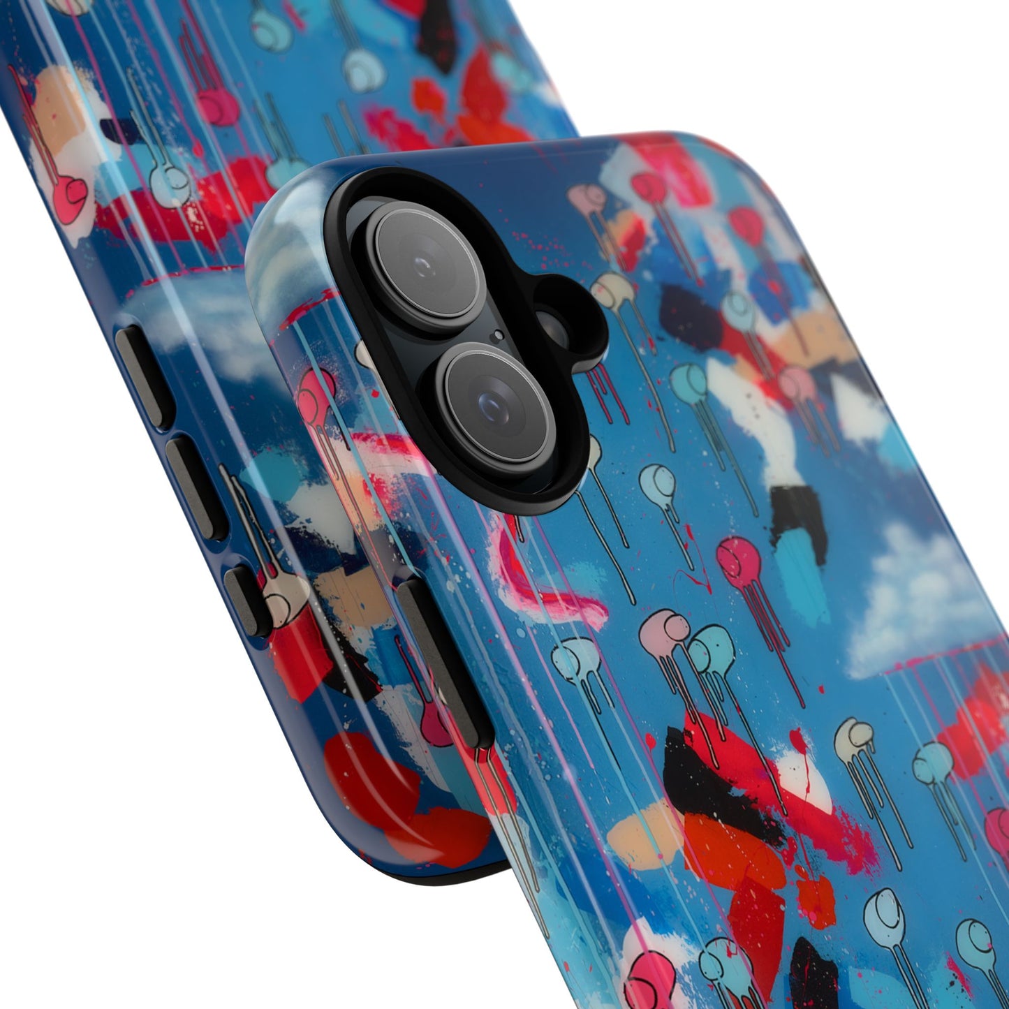 RAINING COWS "Magenta's Stream" Phone Case