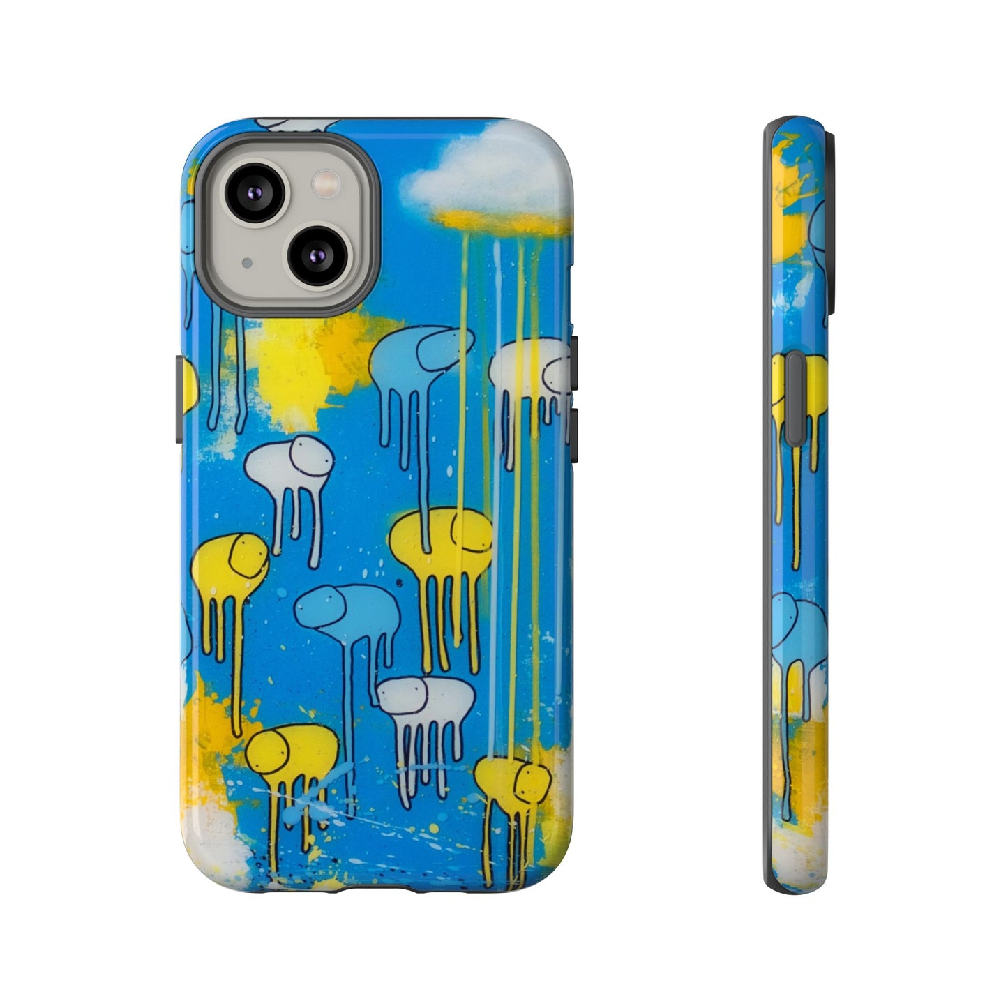 RAINING COWS "I Sea Blue" Phone Case