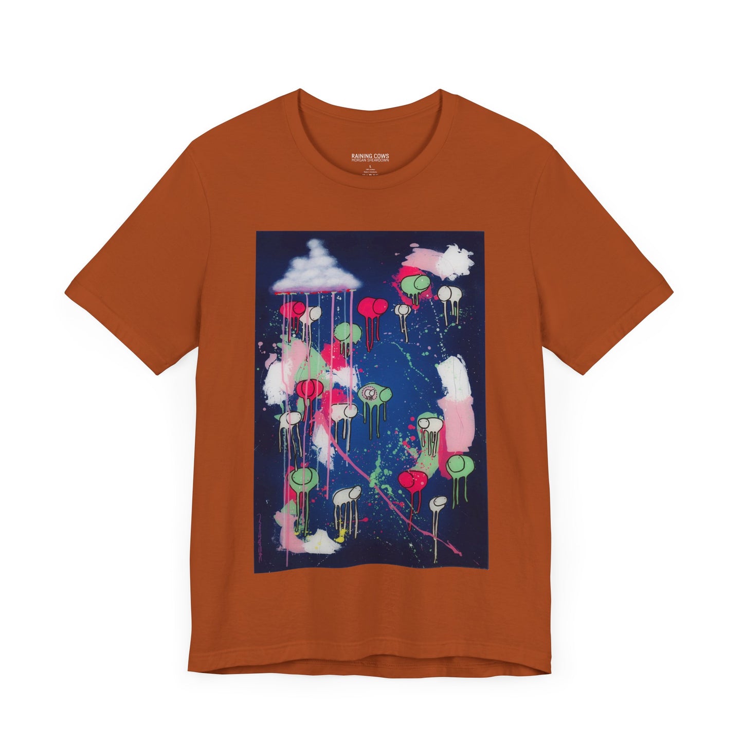 RAINING COWS "The Night Rose Thunder" T-Shirt