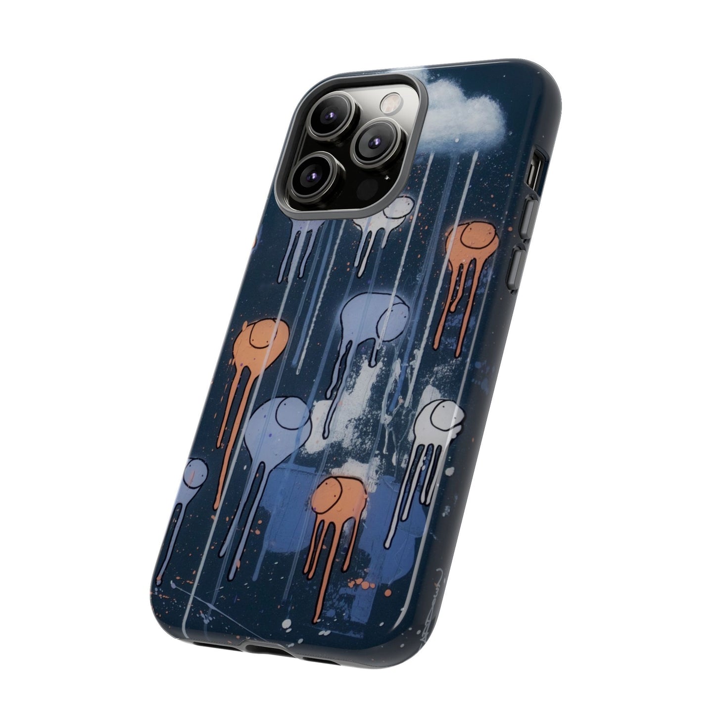 RAINING COWS "Midnight Symphony" Phone Case