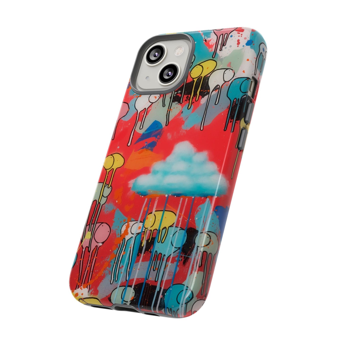 RAINING COWS "Rainbow After the Storm" Phone Case