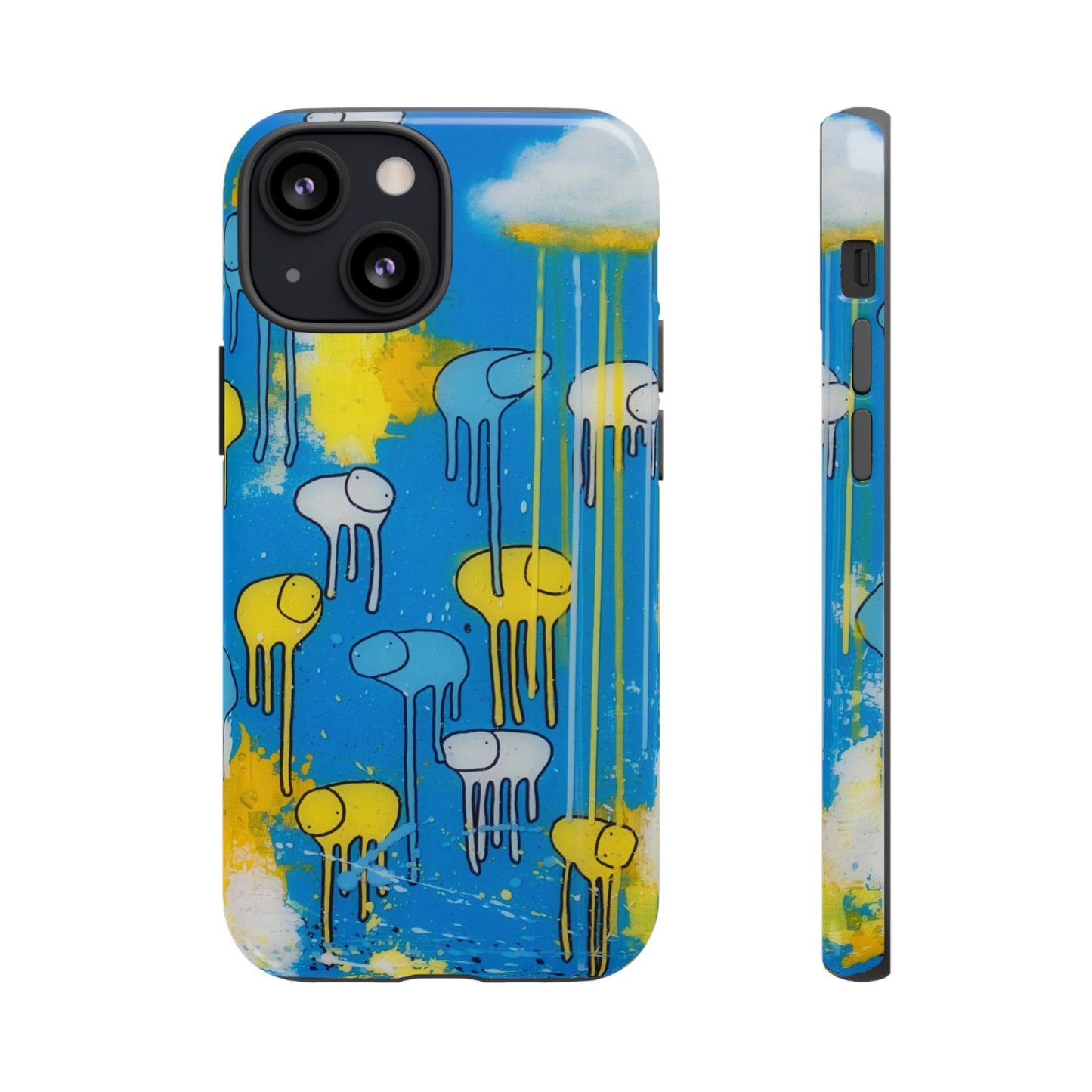 RAINING COWS "I Sea Blue" Phone Case