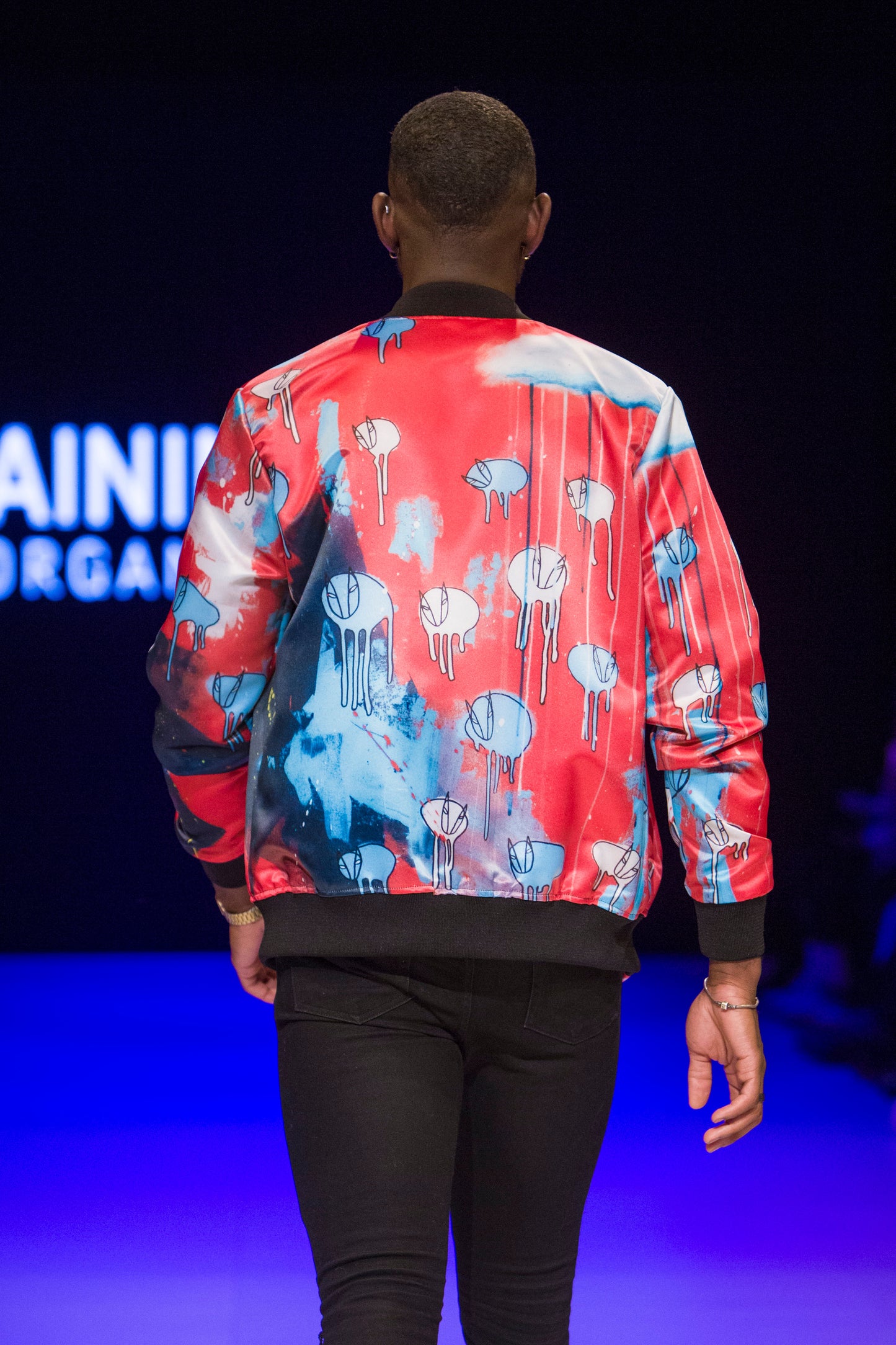 RAINING COWS "Unmasked United Again" Bomber Jacket