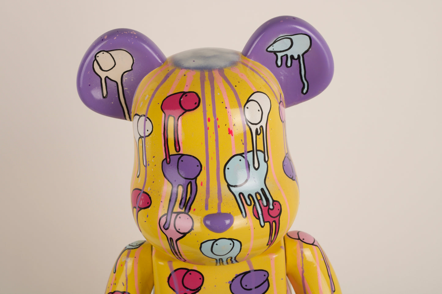 RAINING COWS X BE@RBRICK 1000% (Yellow)