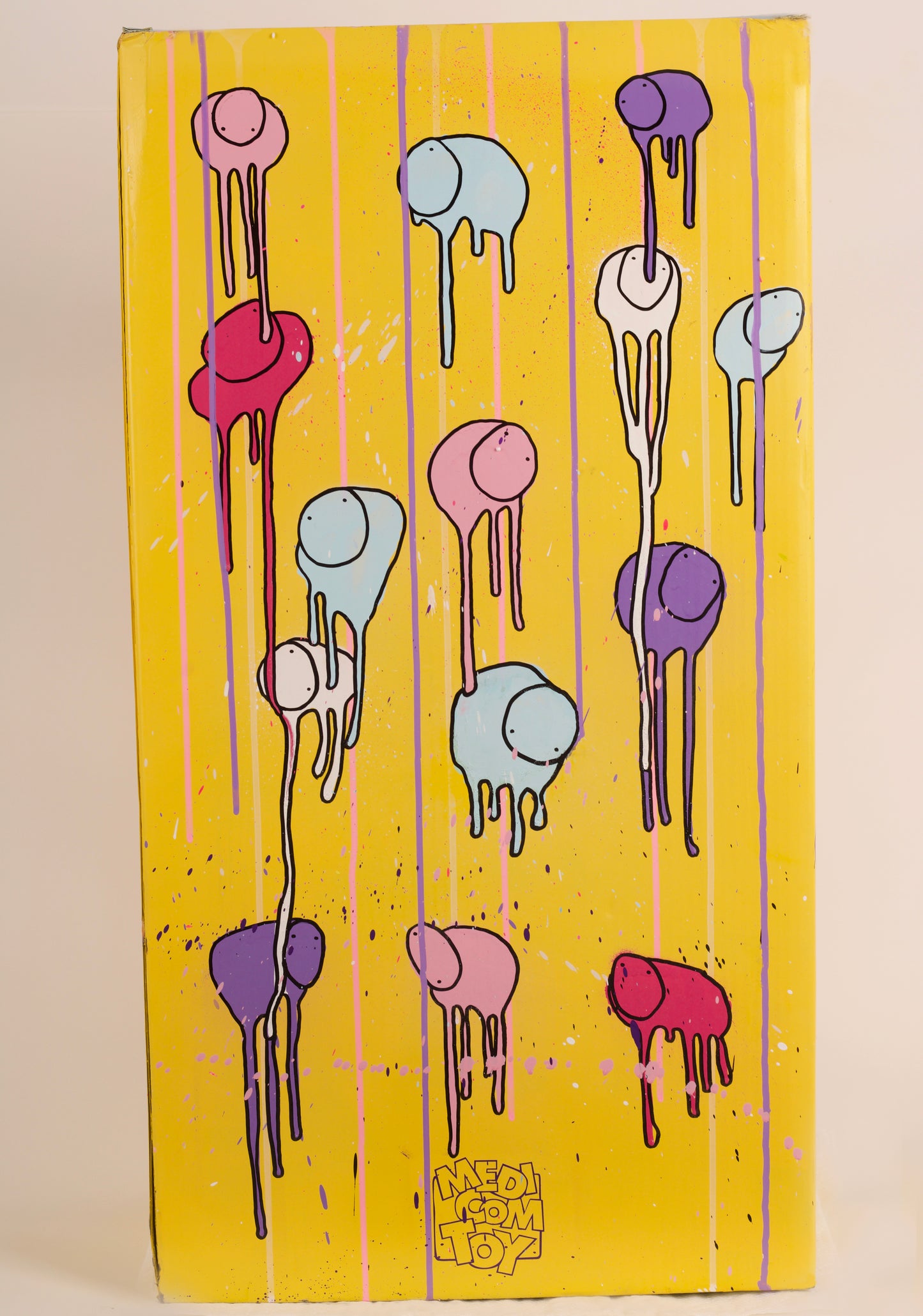 RAINING COWS X BE@RBRICK 1000% (Yellow)