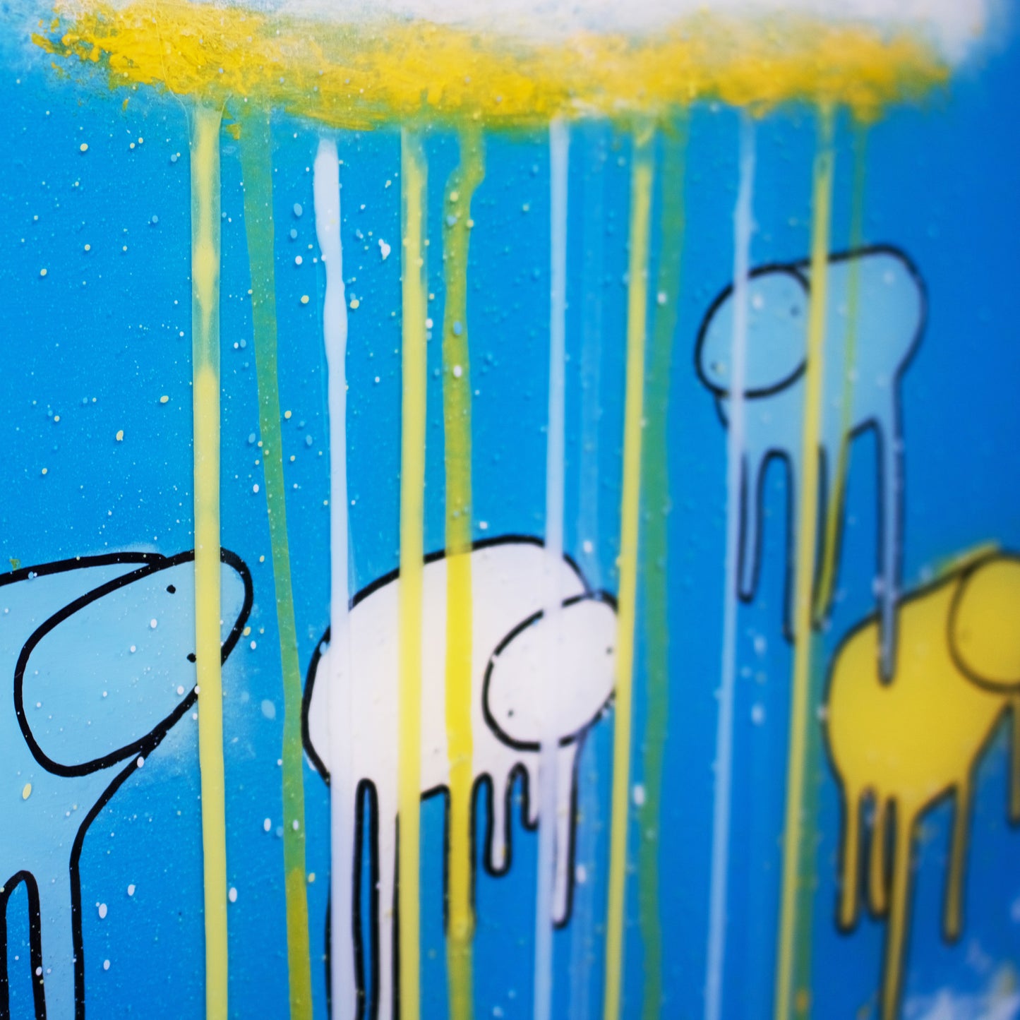 RAINING COWS “I See Blue”