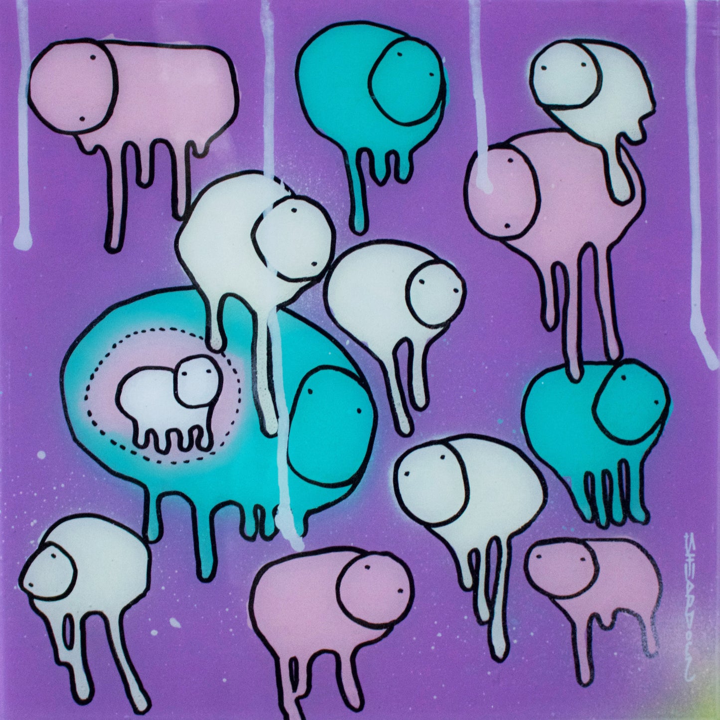 RAINING COWS "Yellow Interface"