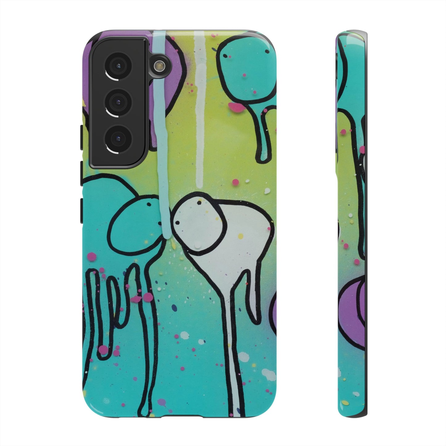 RAINING COWS "Lime Sunrise" Phone Case