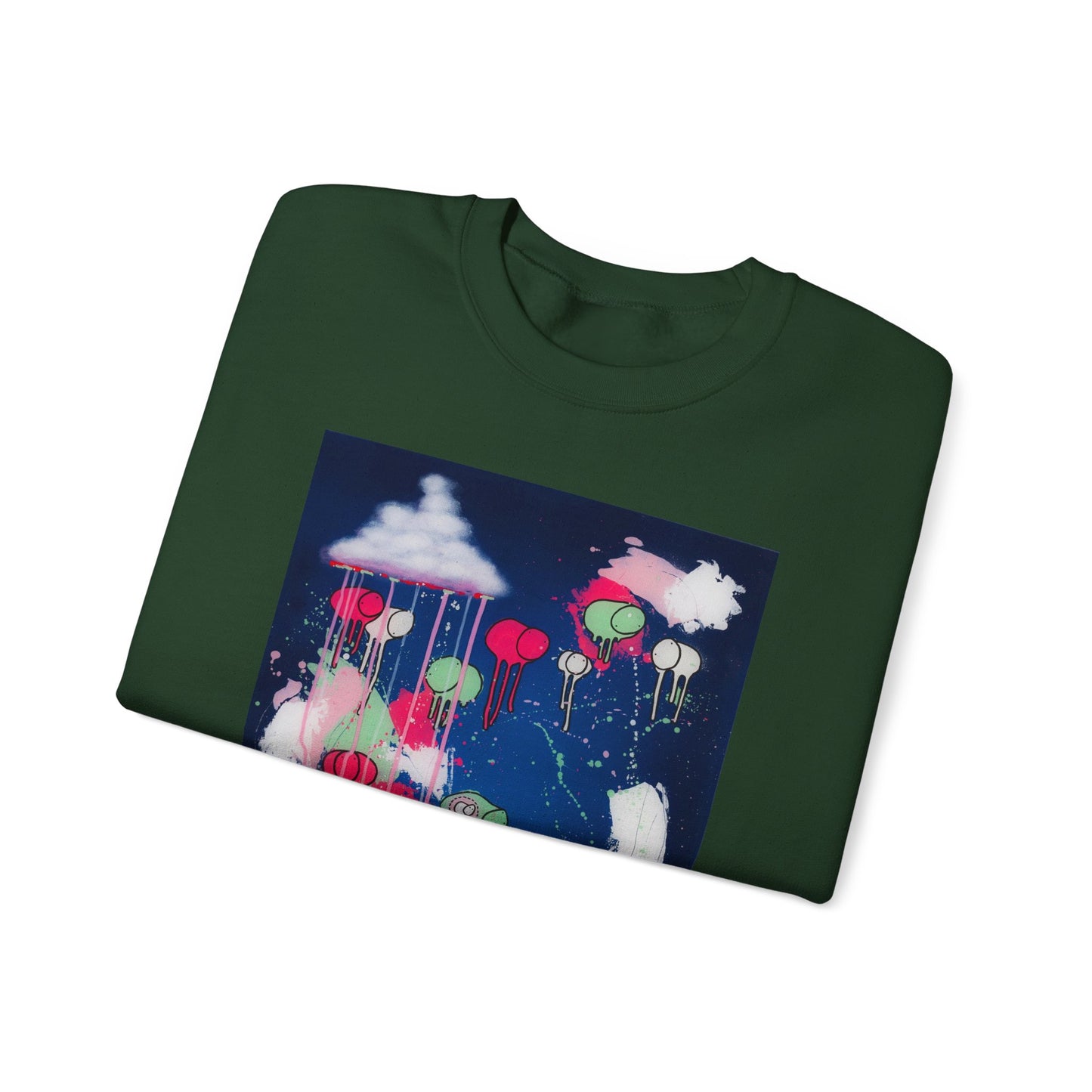 RAINING COWS "The Night Rose Thunder" Sweatshirt