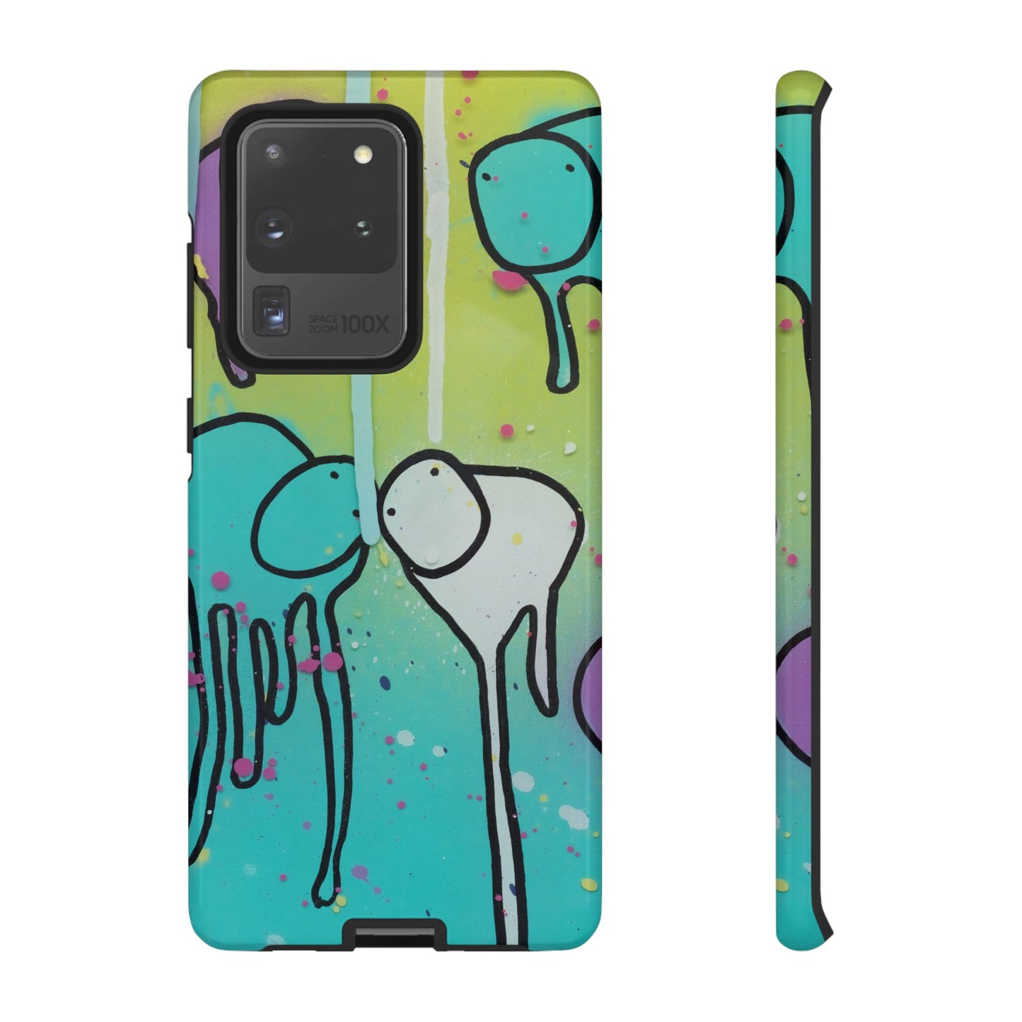 RAINING COWS "Lime Sunrise" Phone Case