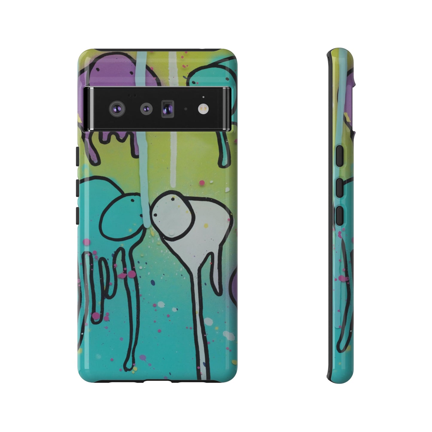 RAINING COWS "Lime Sunrise" Phone Case