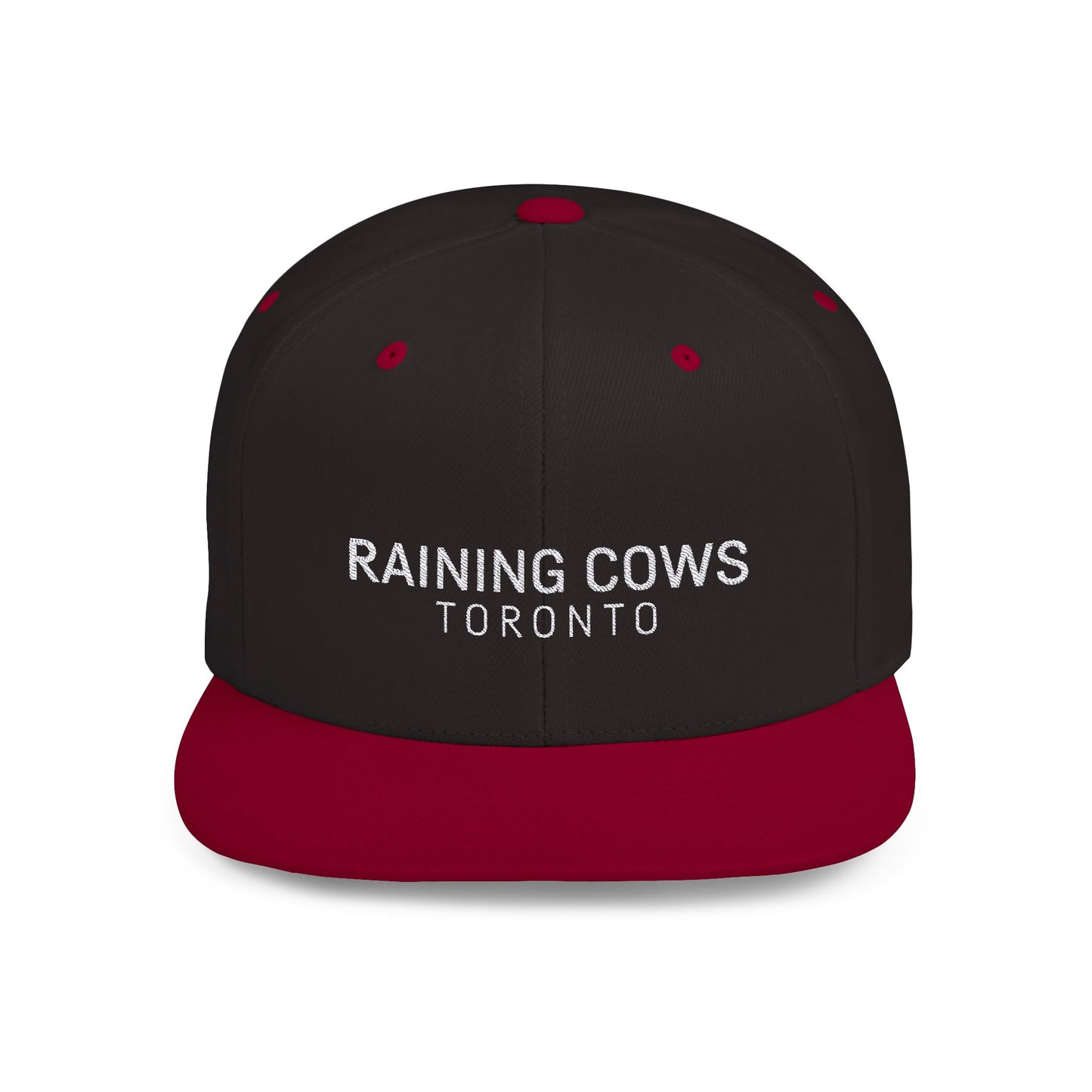 RAINING COWS Flat Bill Snapback