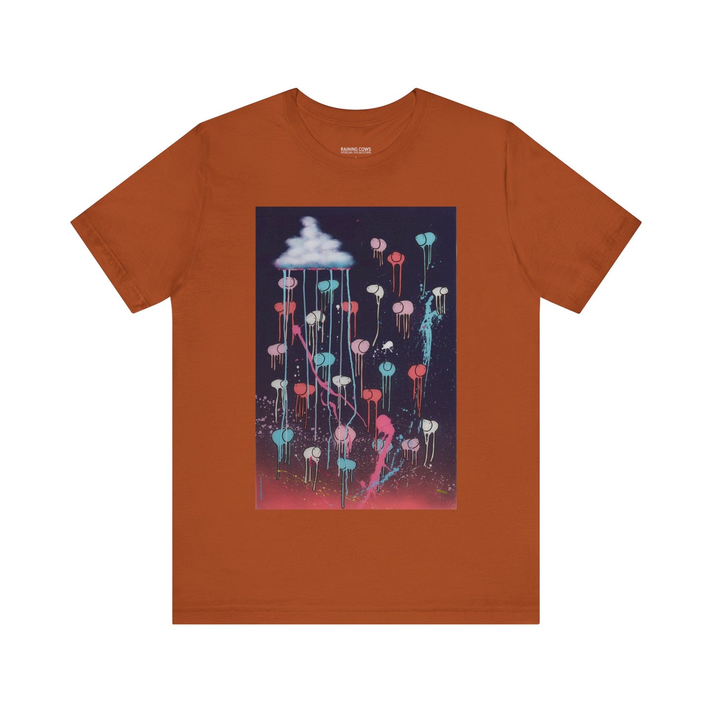 RAINING COWS "Pink Lightning" T-Shirt