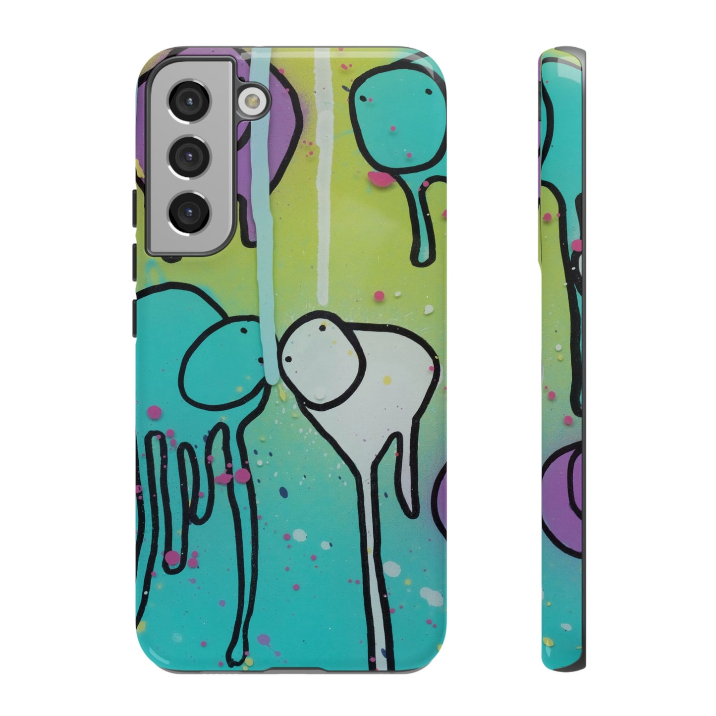 RAINING COWS "Lime Sunrise" Phone Case