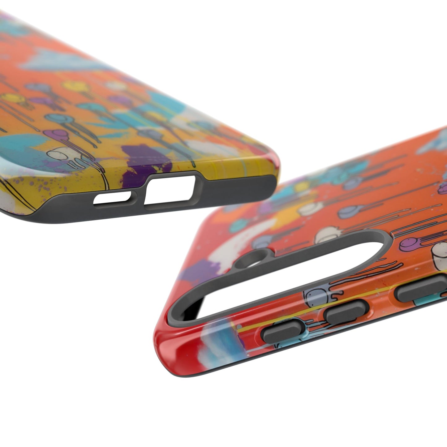 RAINING COWS "Dancing Flame" Phone Case