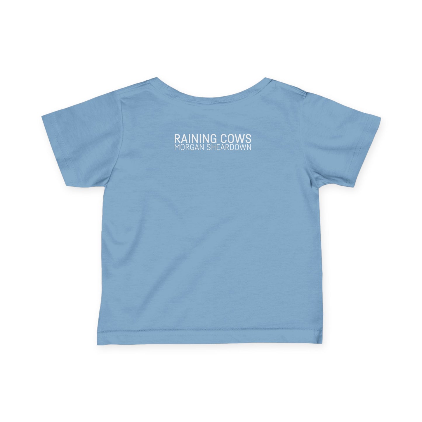 RAINING COWS "Blue Oranges" Infant Tee