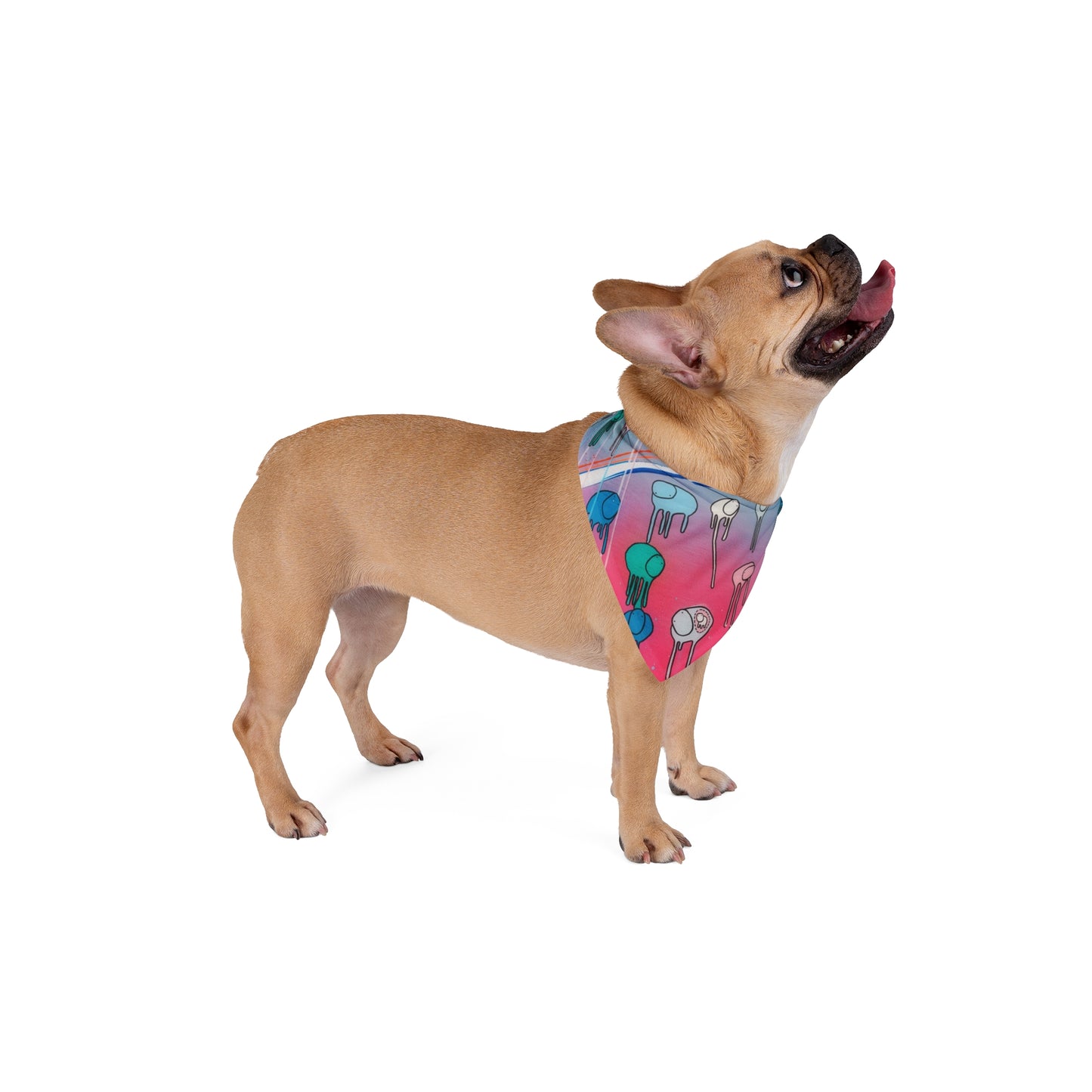 RAINING COWS "Vibrant Horizon" Pet Bandana