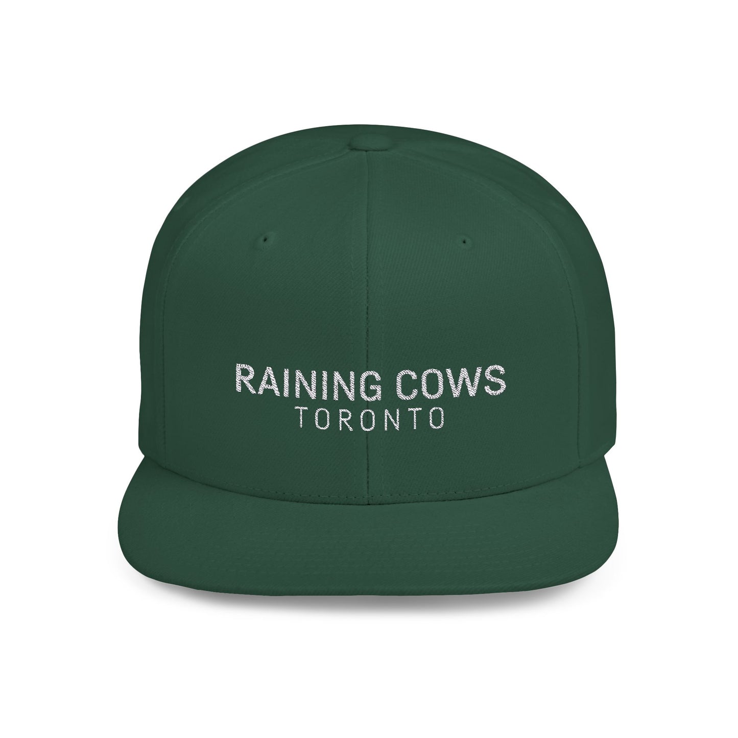 RAINING COWS Flat Bill Snapback
