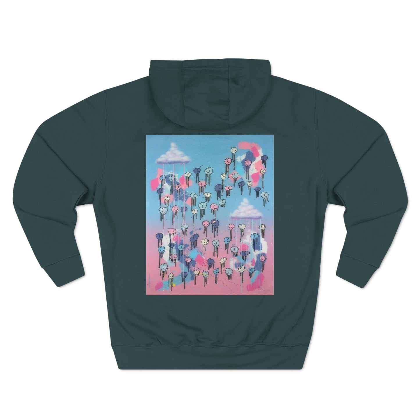 RAINING COWS "Sky Blossom" Hoodie