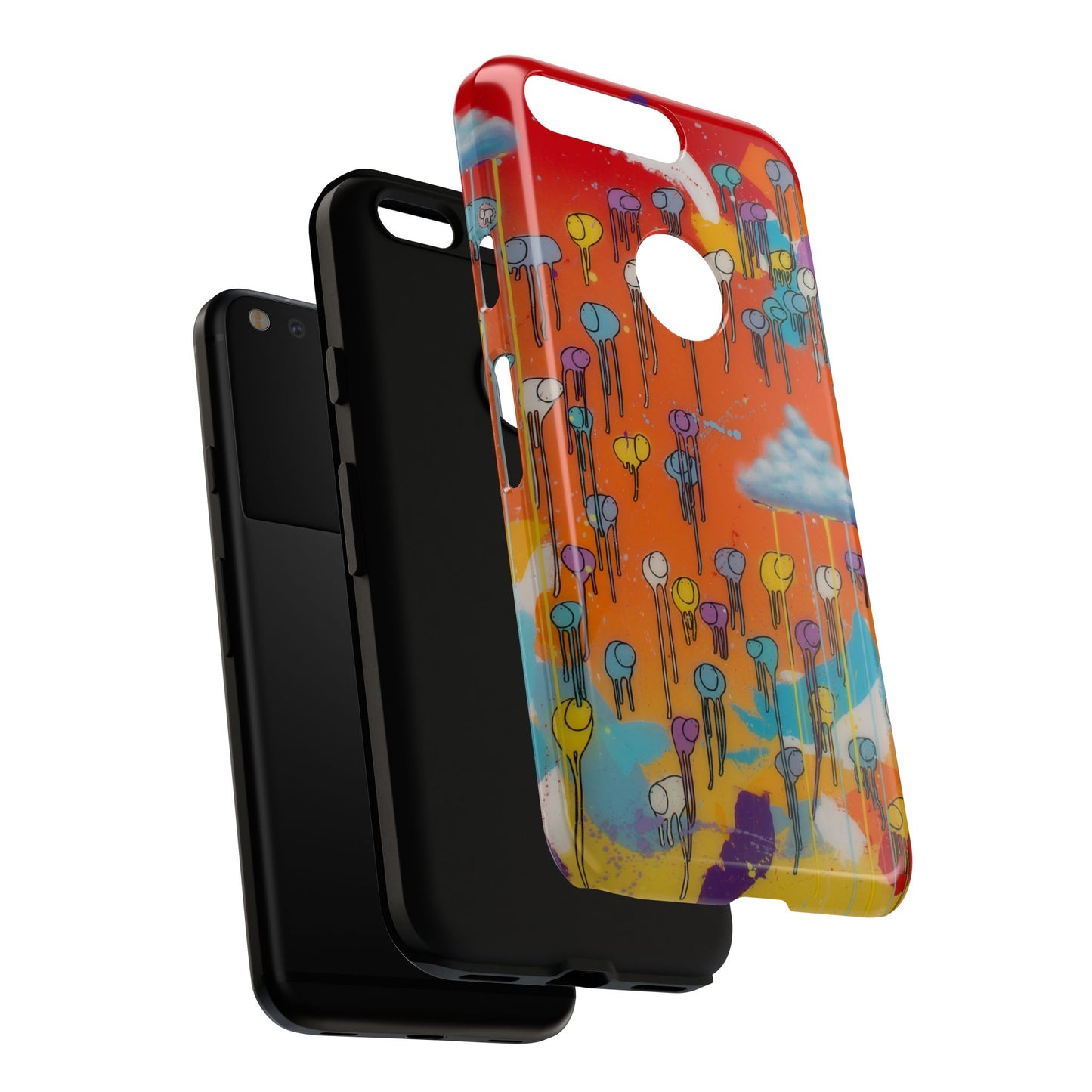 RAINING COWS "Dancing Flame" Phone Case