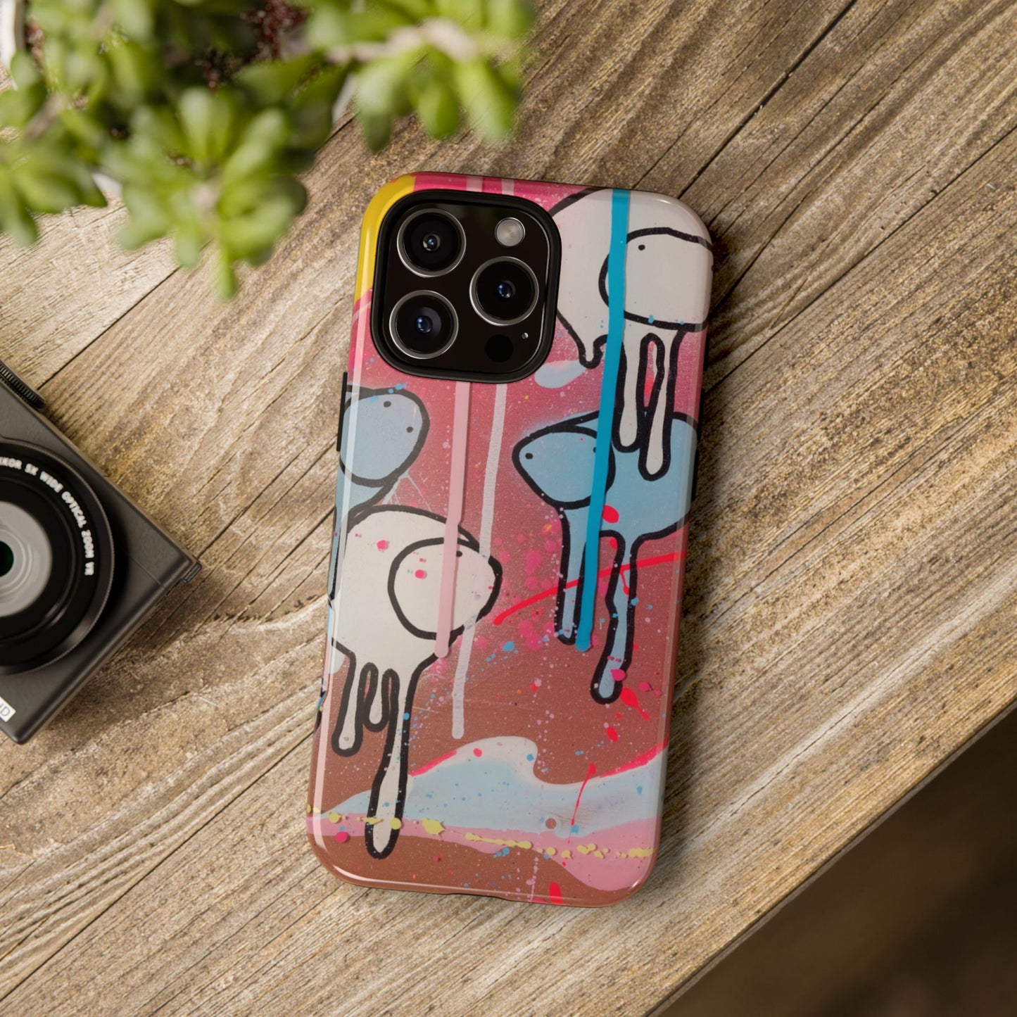 RAINING COWS "Chocolate Sunday" Phone Case