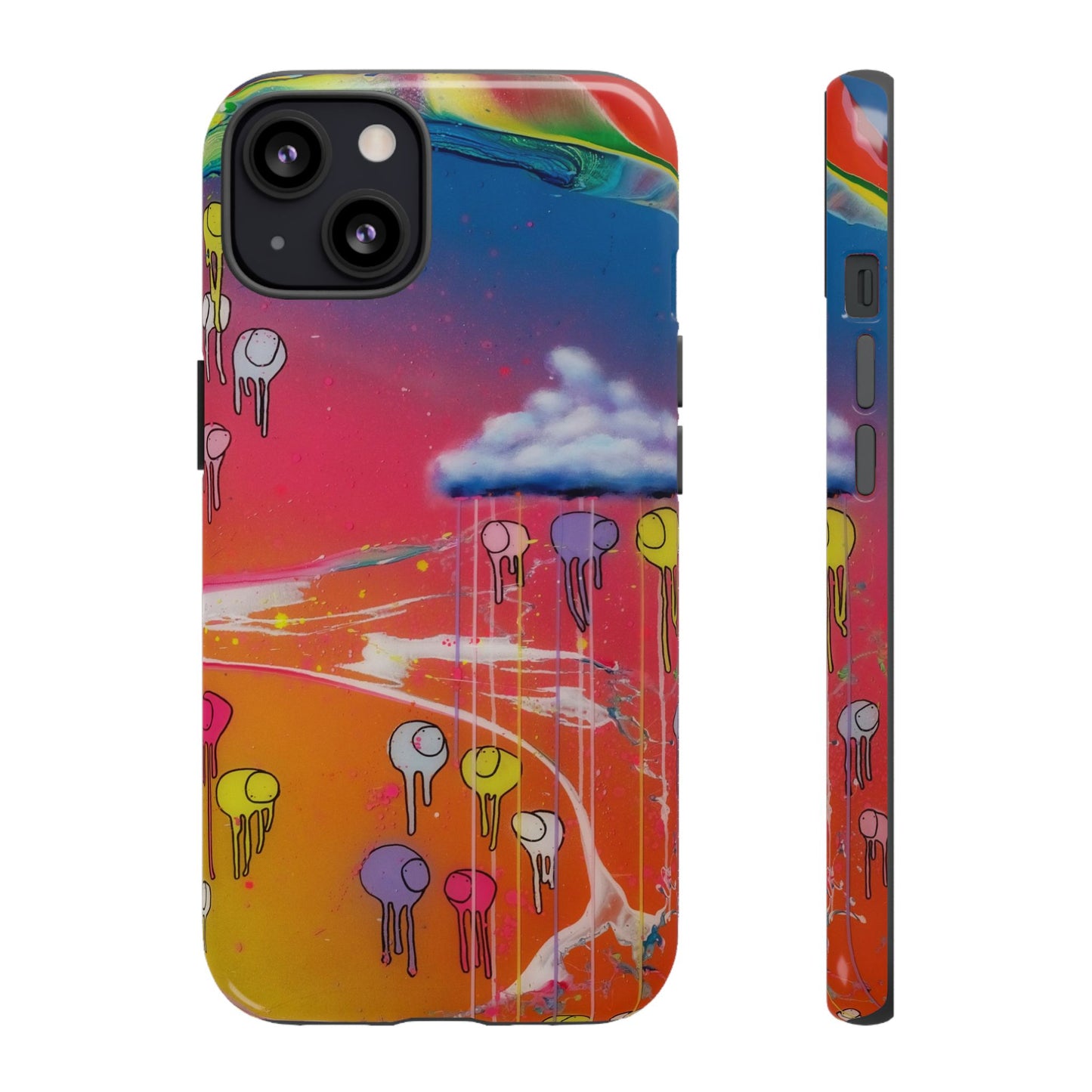 RAINING COWS "Twisted Spectrum" Phone Case