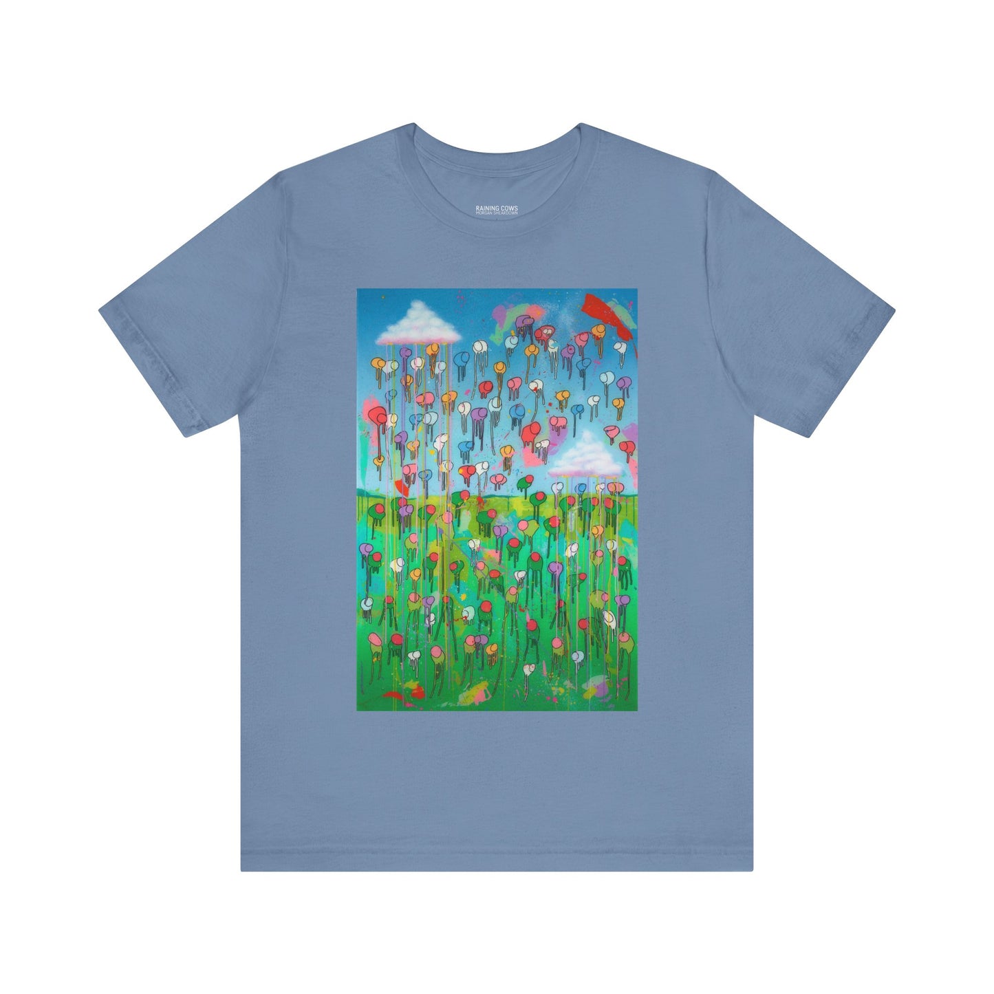 RAINING COWS "A Rose After the Storm" T-Shirt