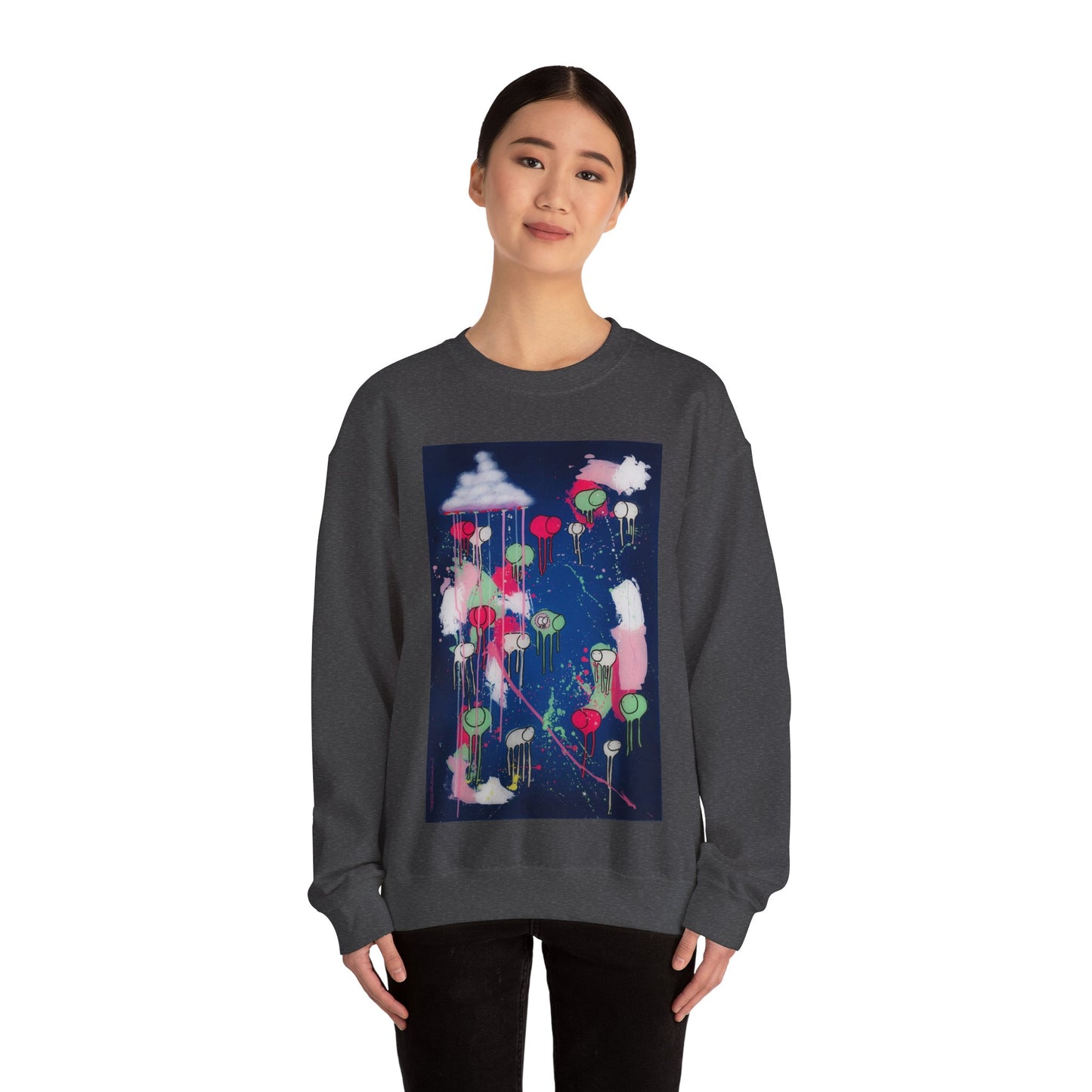 RAINING COWS "The Night Rose Thunder" Sweatshirt