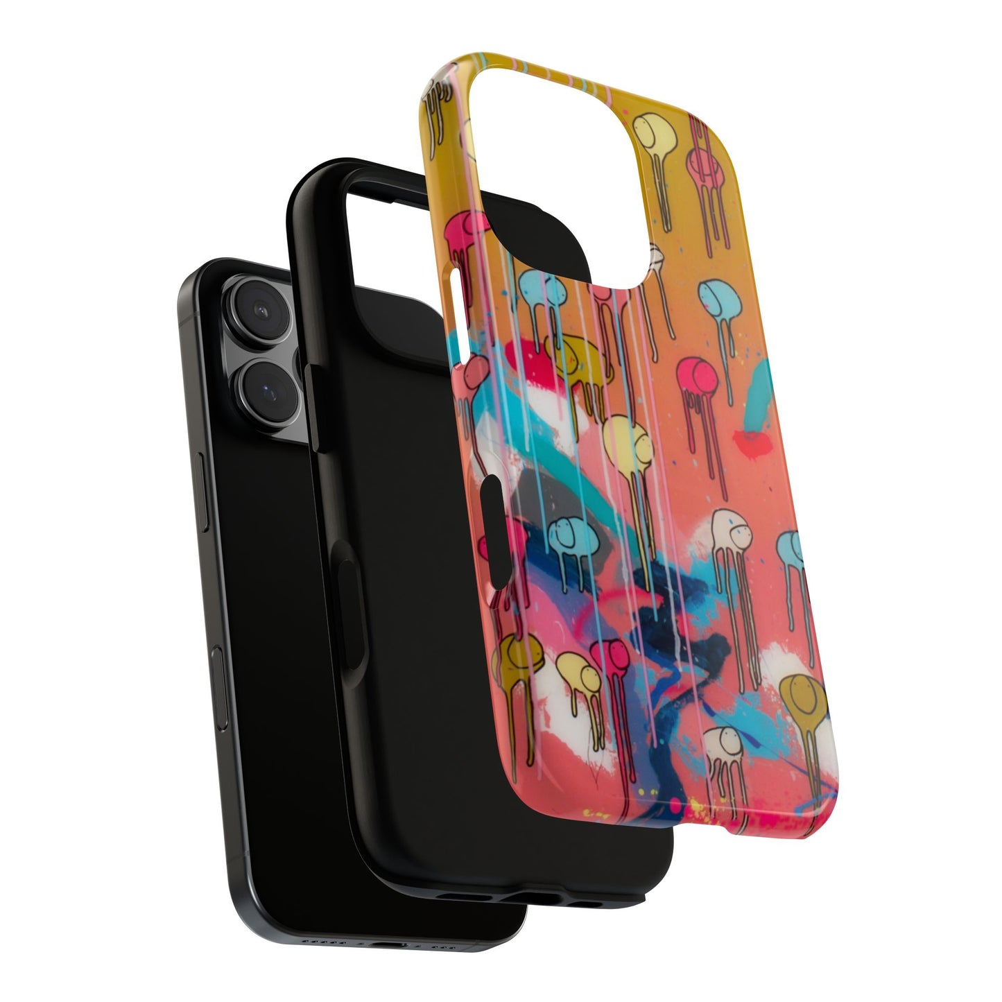RAINING COWS "Bubble Gum Sun" Phone Case