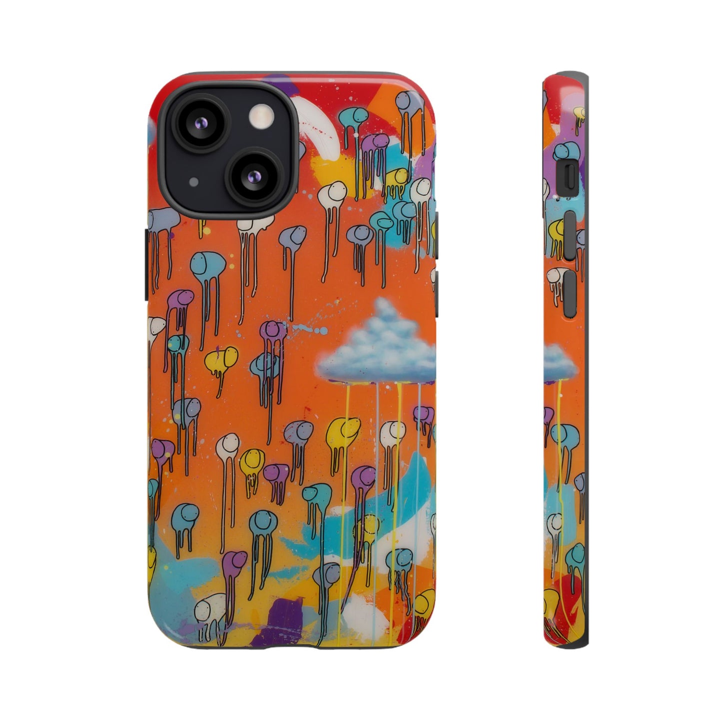 RAINING COWS "Dancing Flame" Phone Case