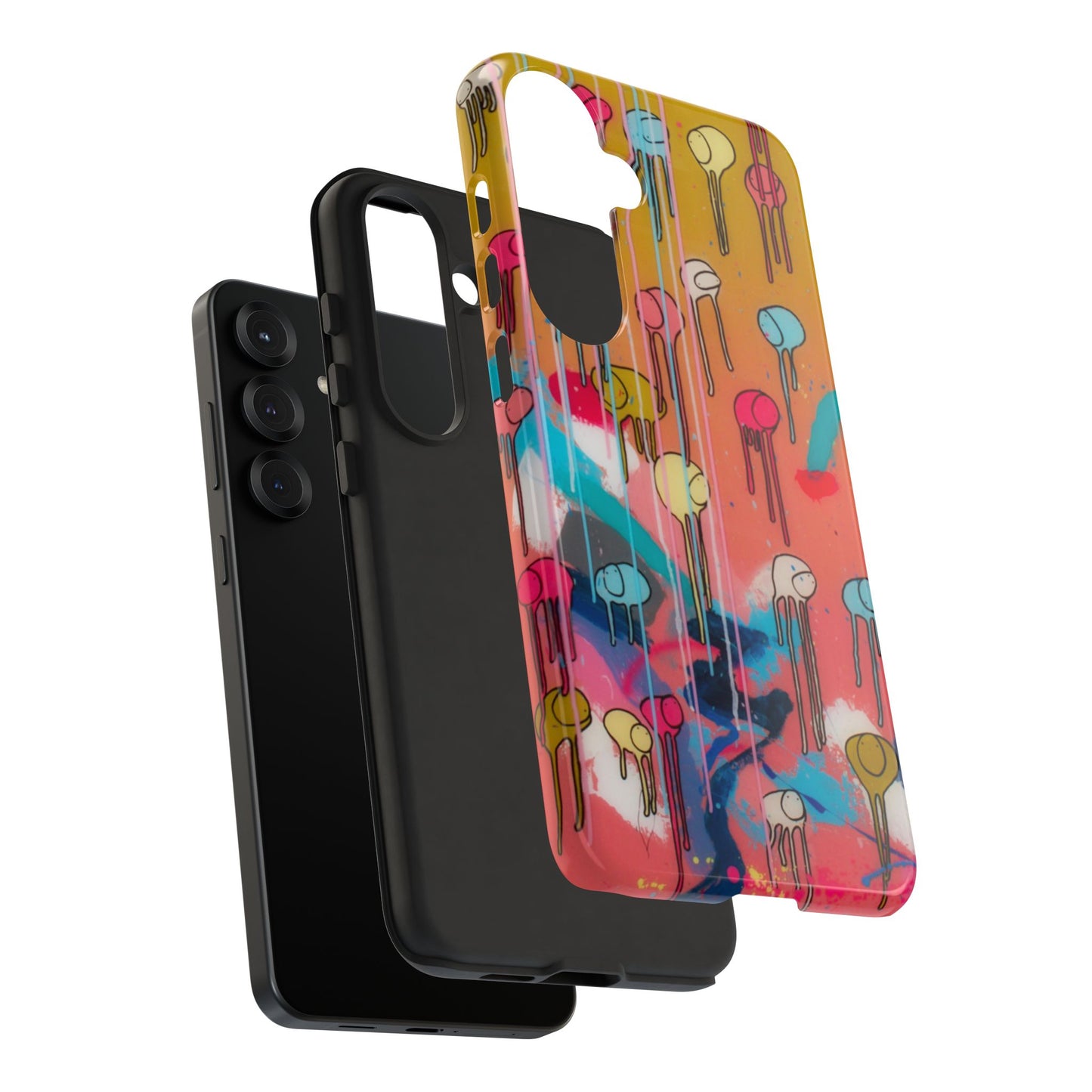 RAINING COWS "Bubble Gum Sun" Phone Case