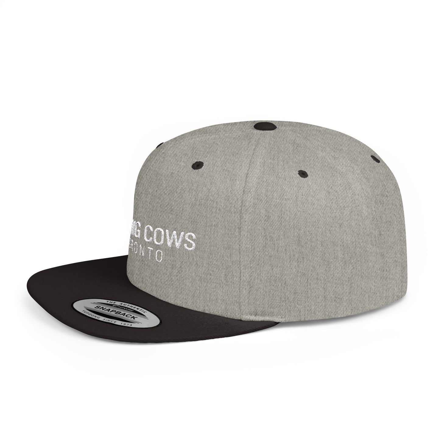 RAINING COWS Flat Bill Snapback