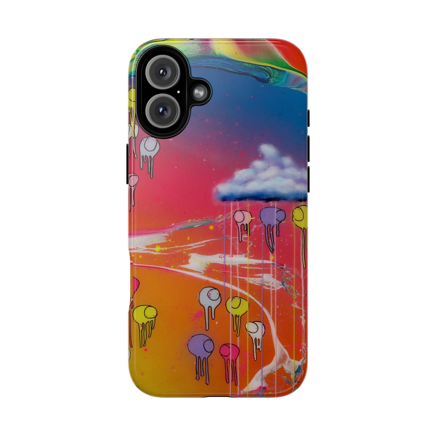 RAINING COWS "Twisted Spectrum" Phone Case