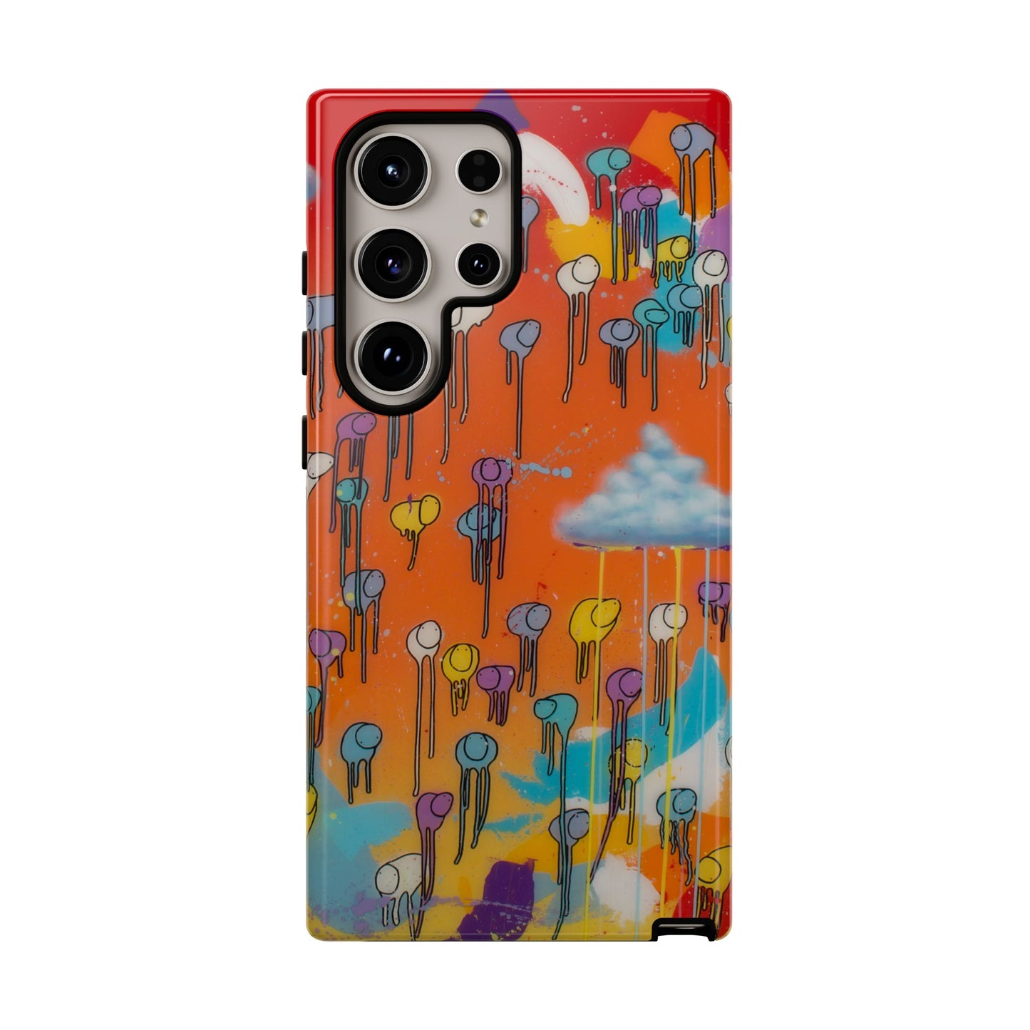 RAINING COWS "Dancing Flame" Phone Case