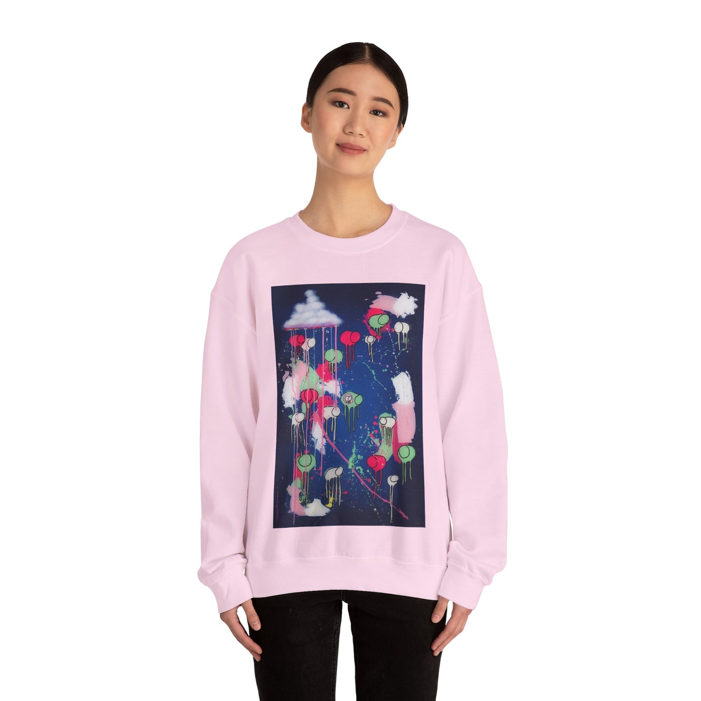 RAINING COWS "The Night Rose Thunder" Sweatshirt