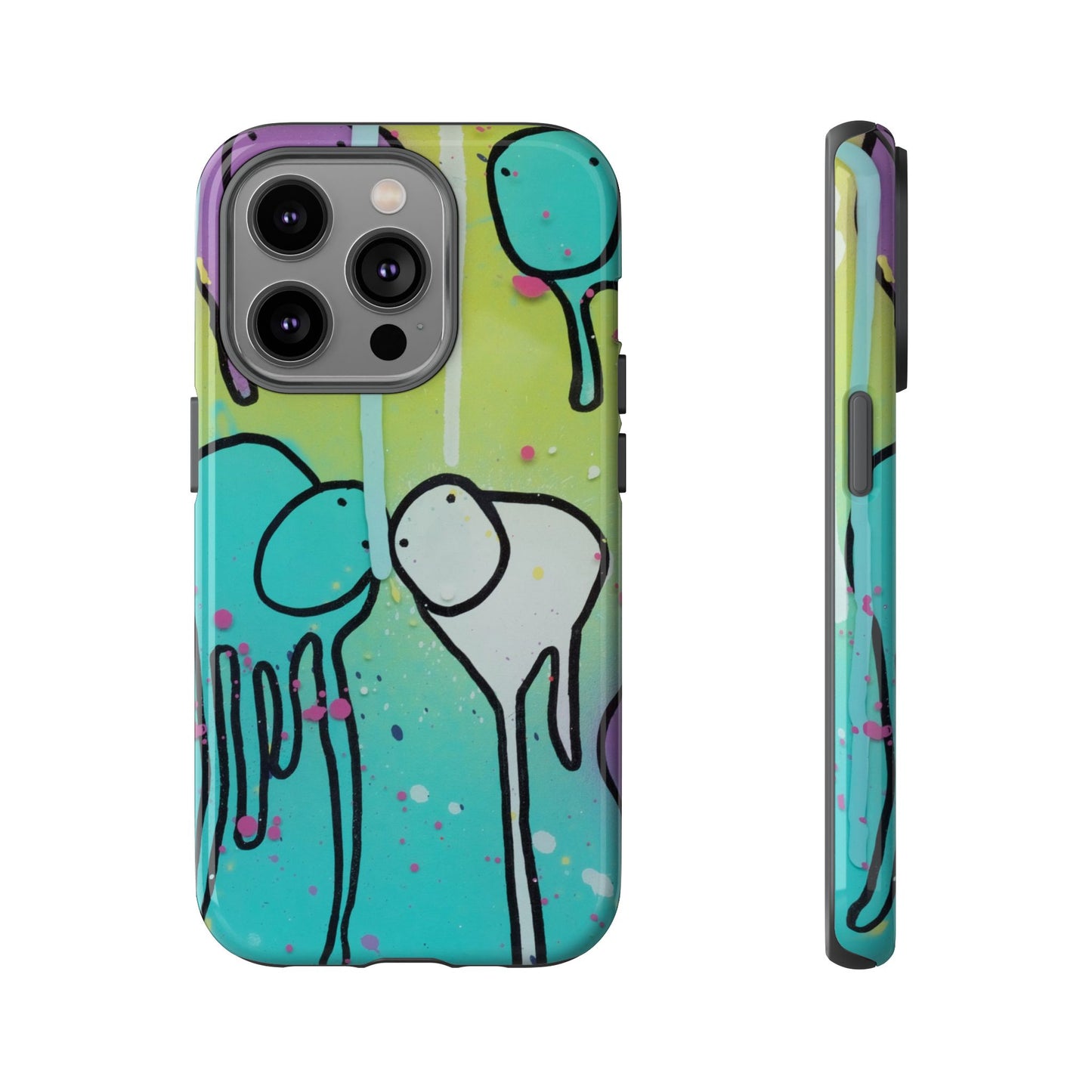 RAINING COWS "Lime Sunrise" Phone Case