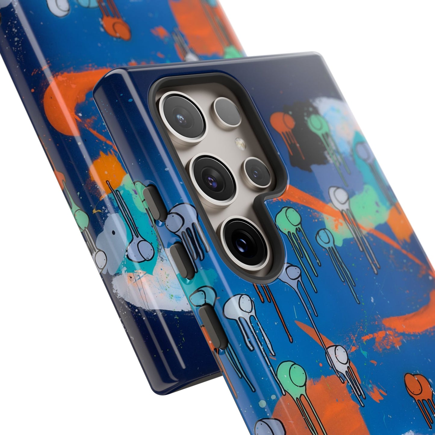 RAINING COWS "The Other Side of Midnight" Phone Case
