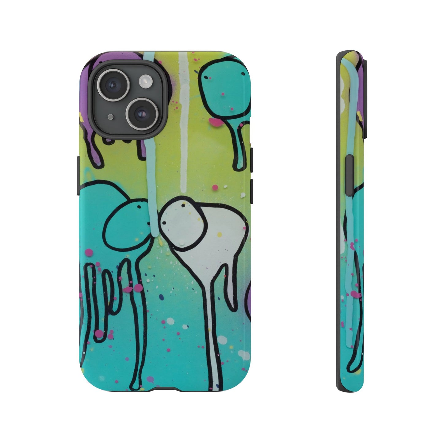 RAINING COWS "Lime Sunrise" Phone Case