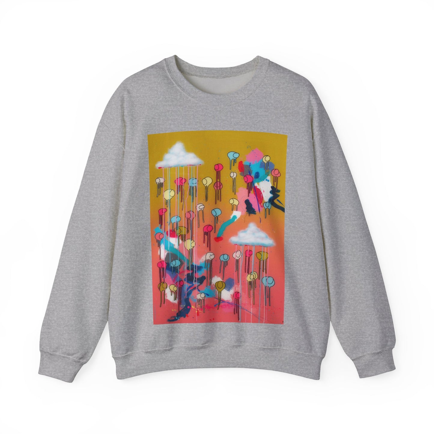 RAINING COWS "Bubble Gum Sun" Sweatshirt