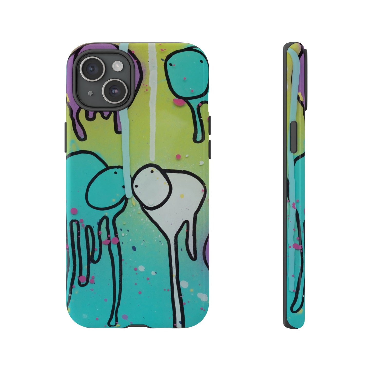 RAINING COWS "Lime Sunrise" Phone Case