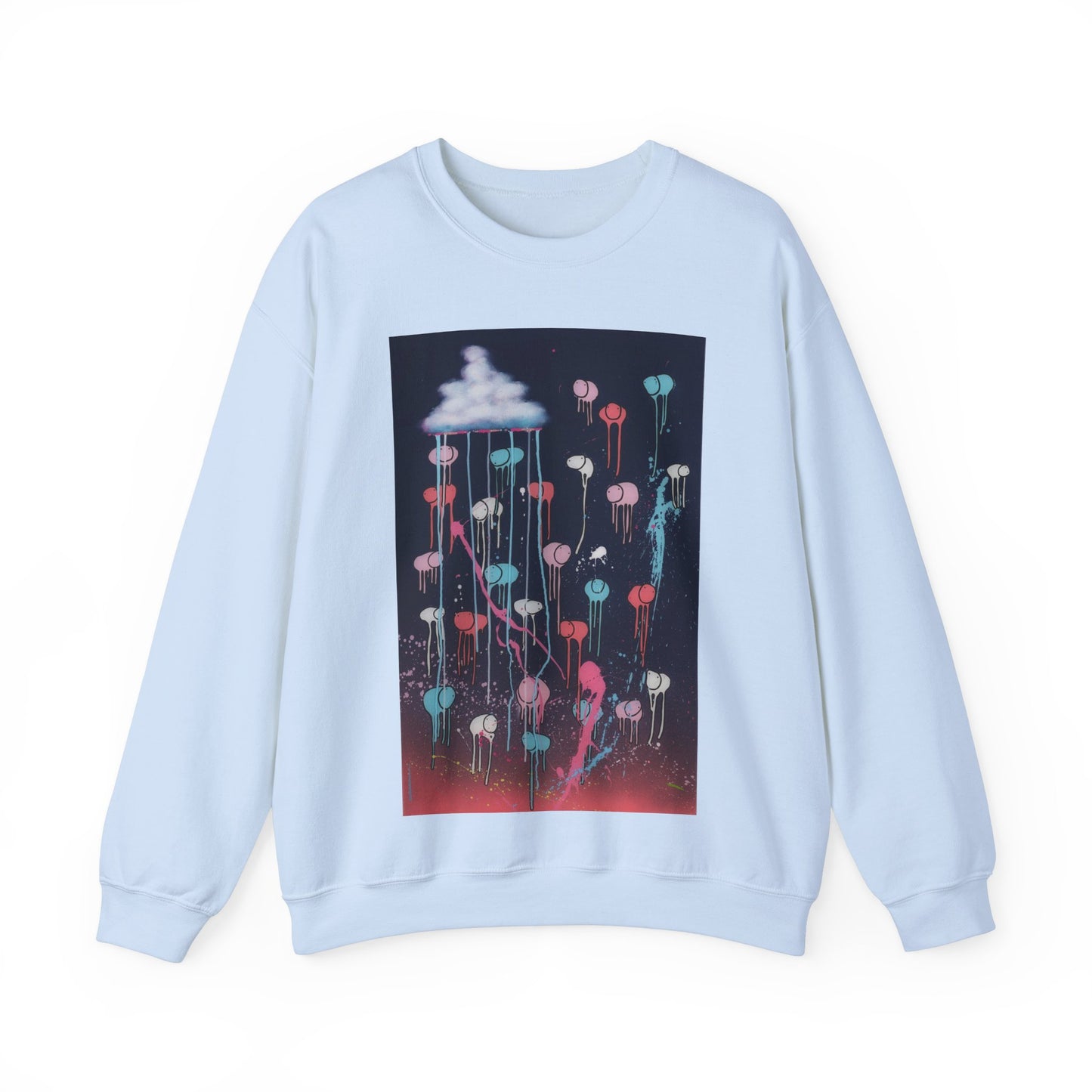 RAINING COWS "Pink Lightning" Sweatshirt