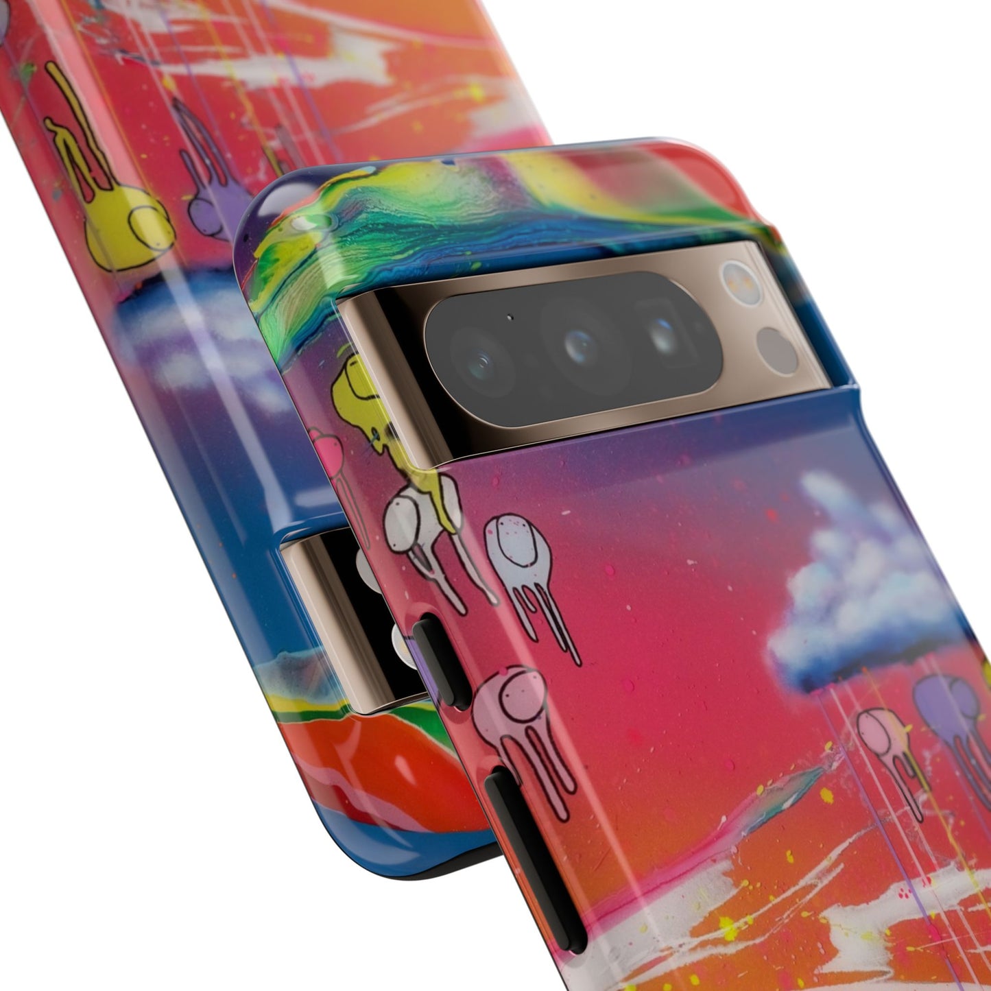 RAINING COWS "Twisted Spectrum" Phone Case